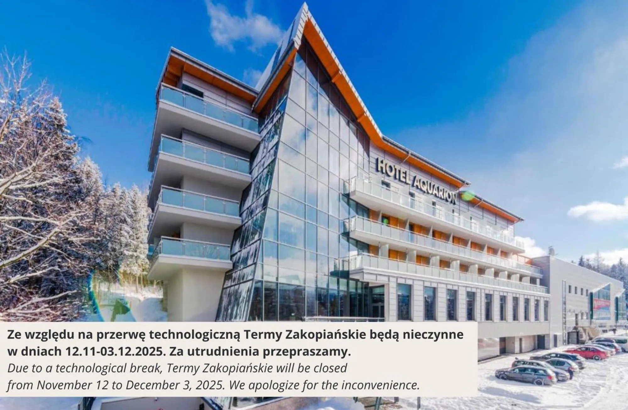 Property building in Hotel Aquarion Family & Friends - Destigo Hotels