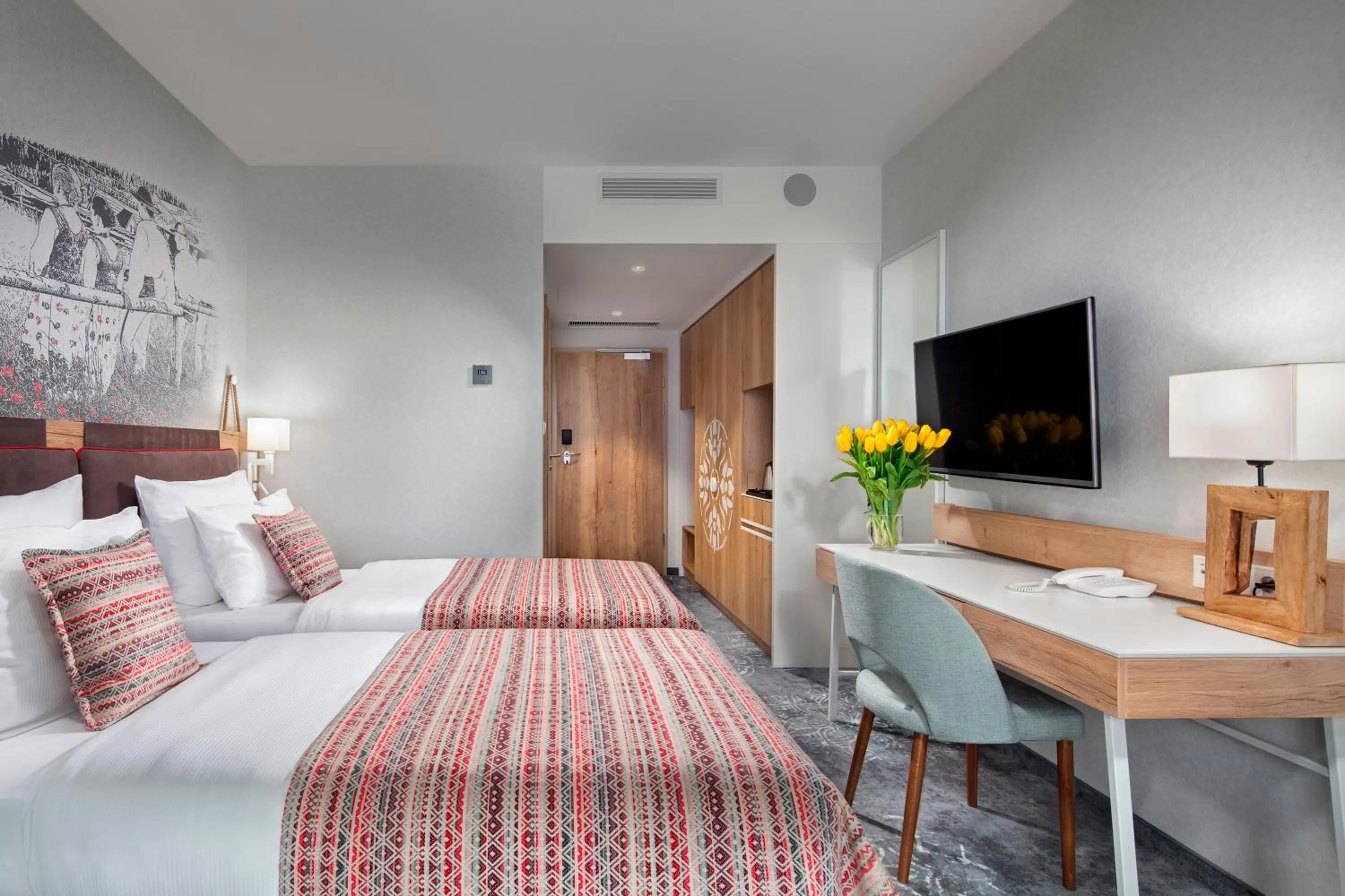 Bed in Hotel Aquarion Family & Friends - Destigo Hotels