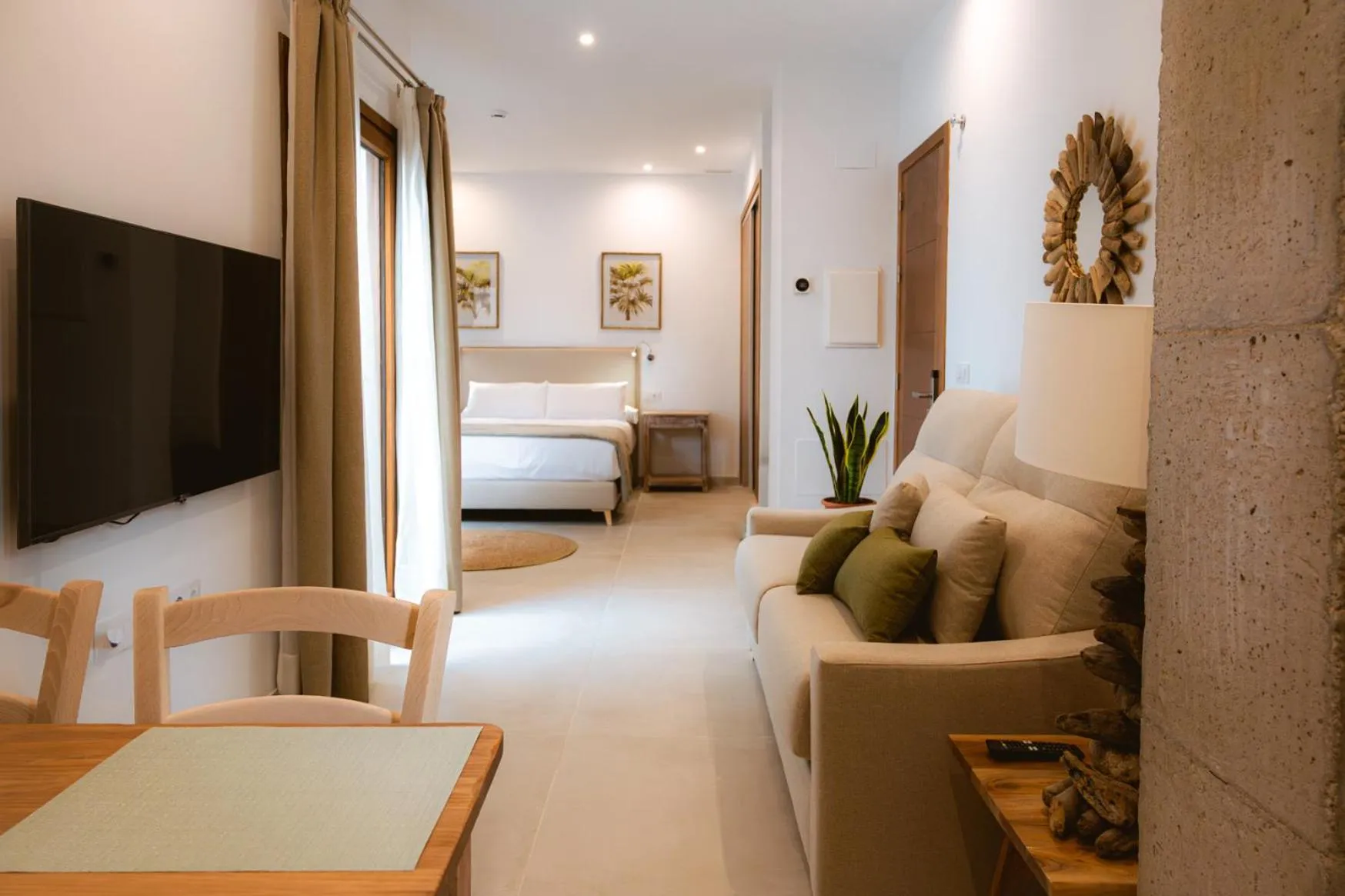 Bed in Apartamentos JR Alborada