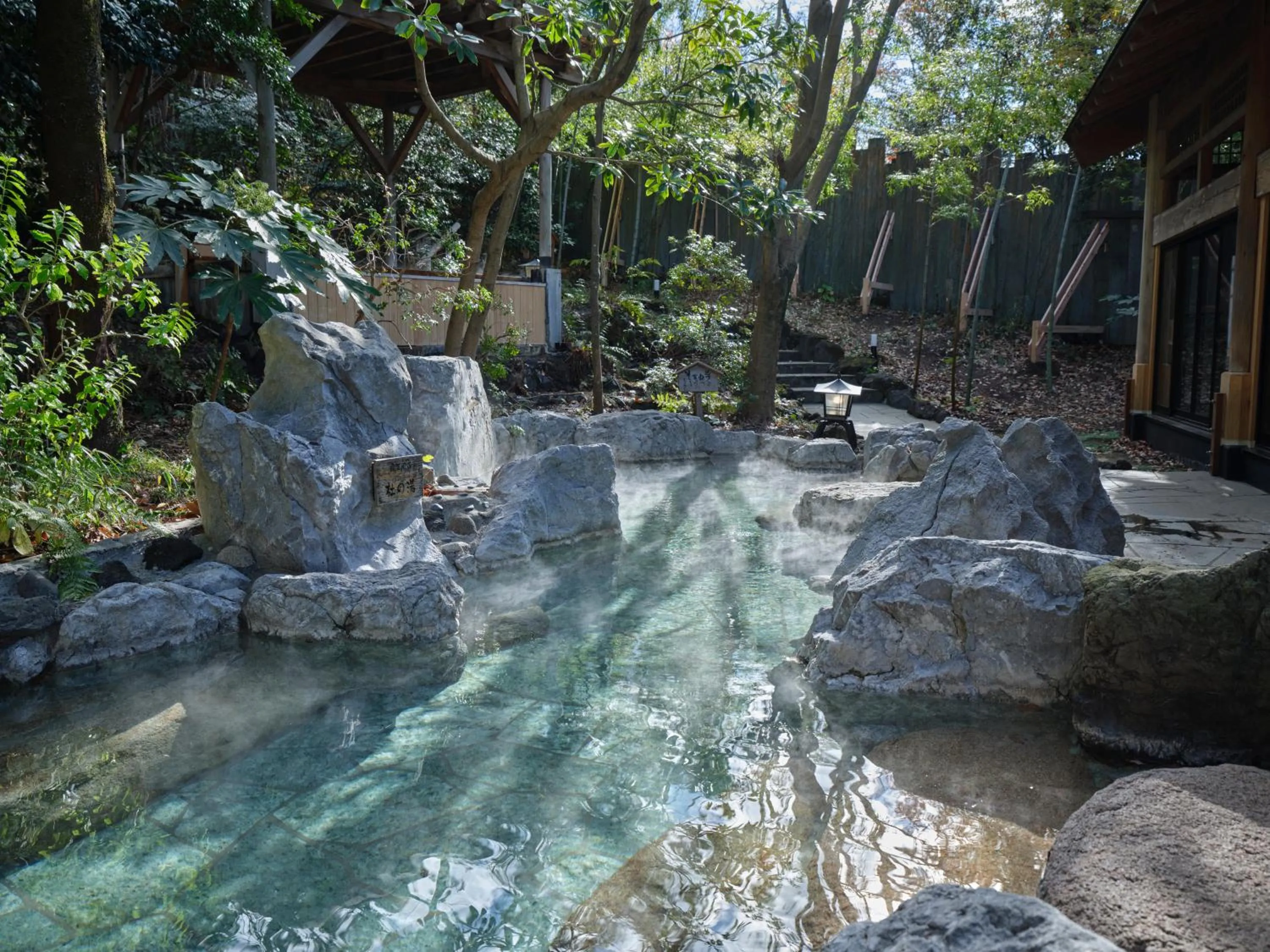 Open Air Bath in Mori no yu Kira No Sato Reopening on December 22, 2025