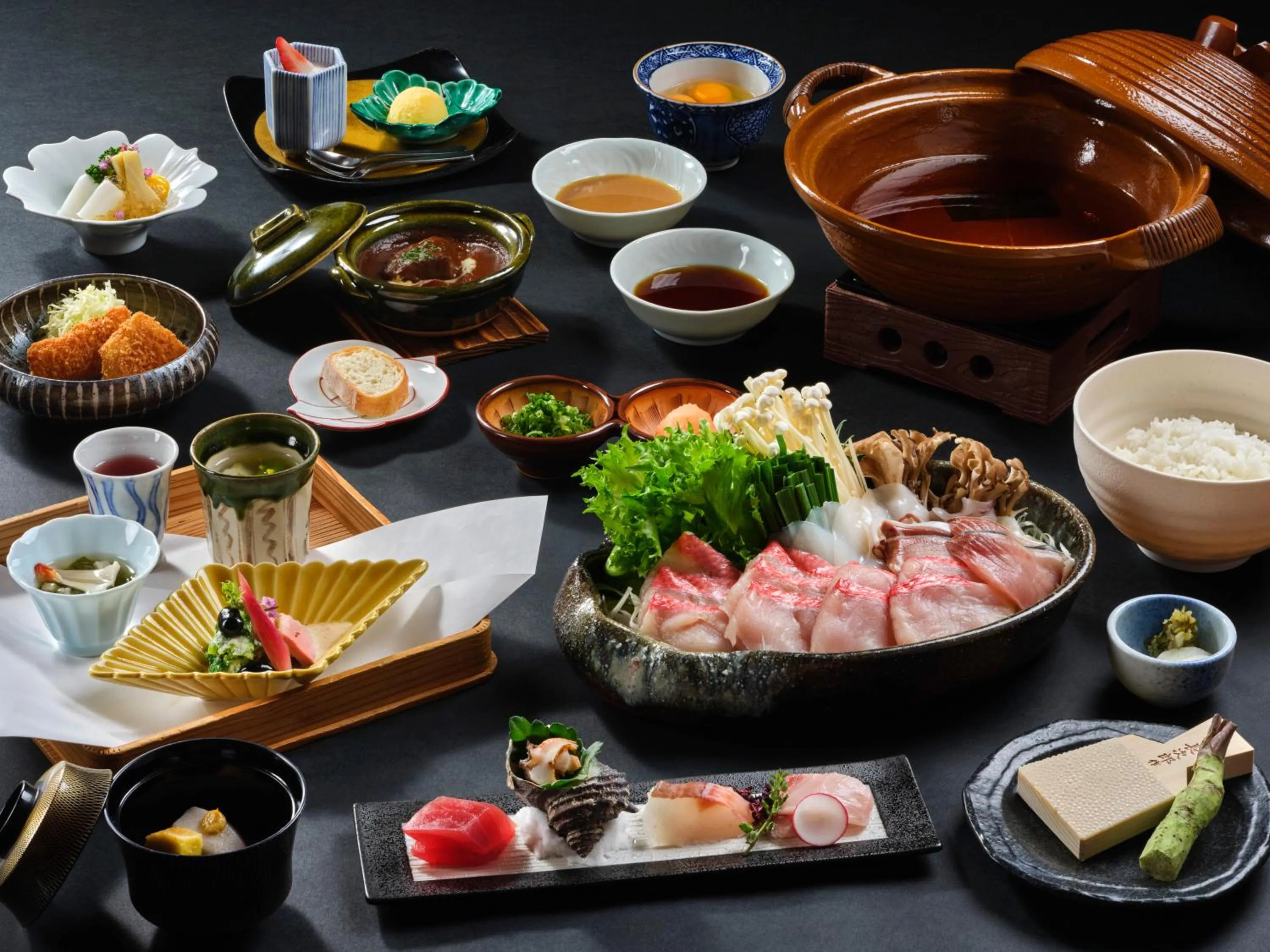 Dinner in Mori no yu Kira No Sato Reopening on December 22, 2025