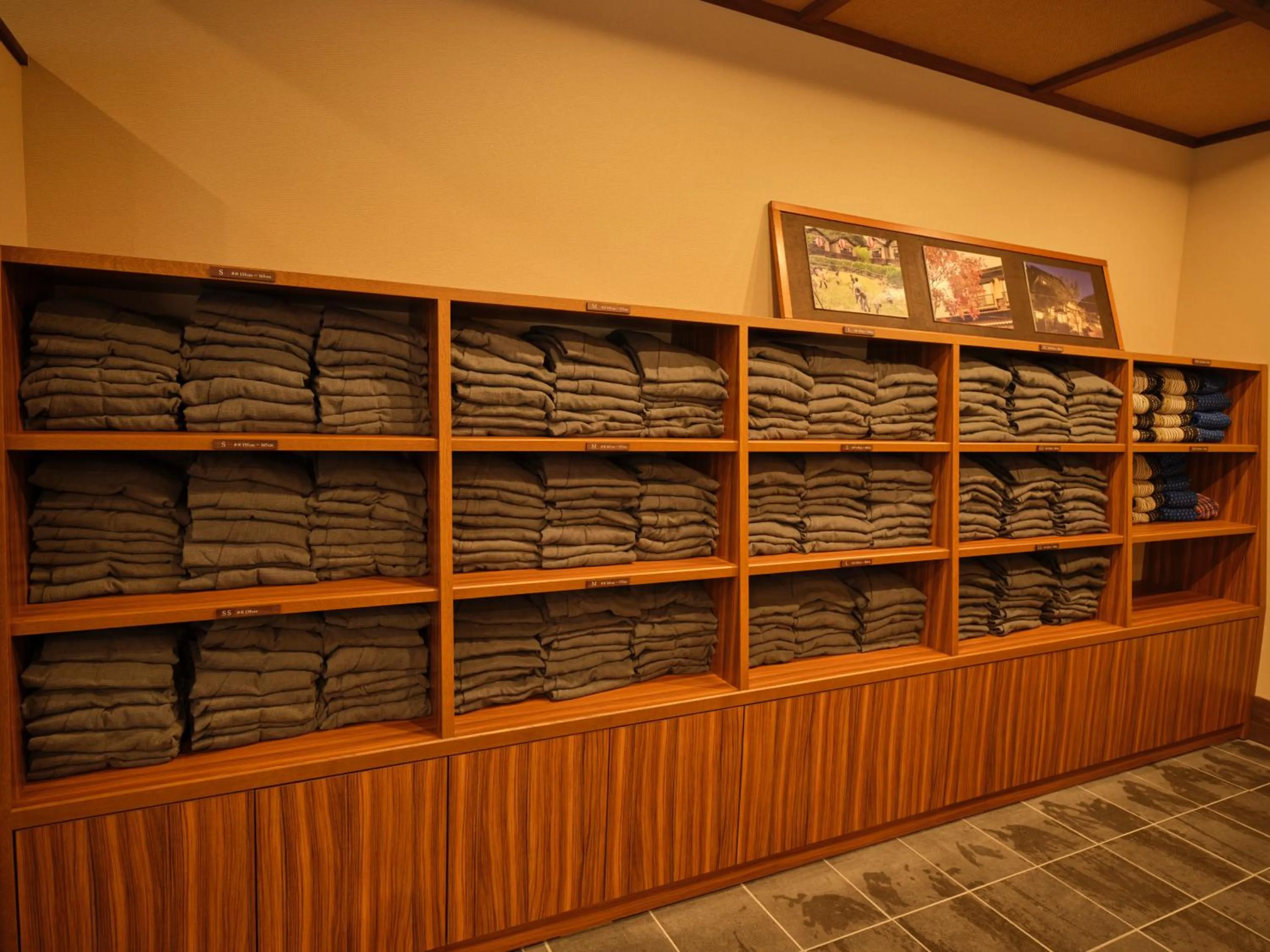 Lobby or reception in Mori no yu Kira No Sato Reopening on December 22, 2025