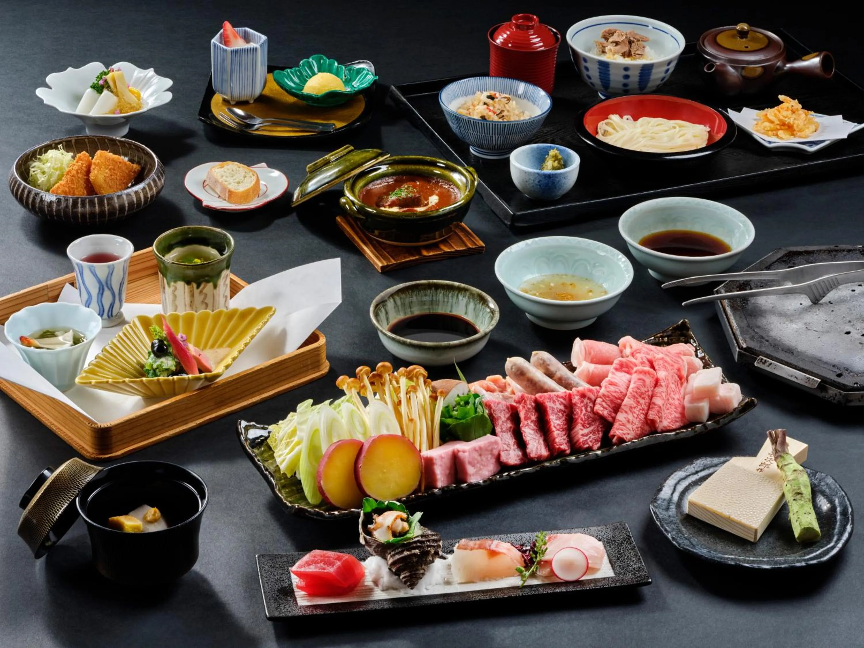 Dinner in Mori no yu Kira No Sato Reopening on December 22, 2025