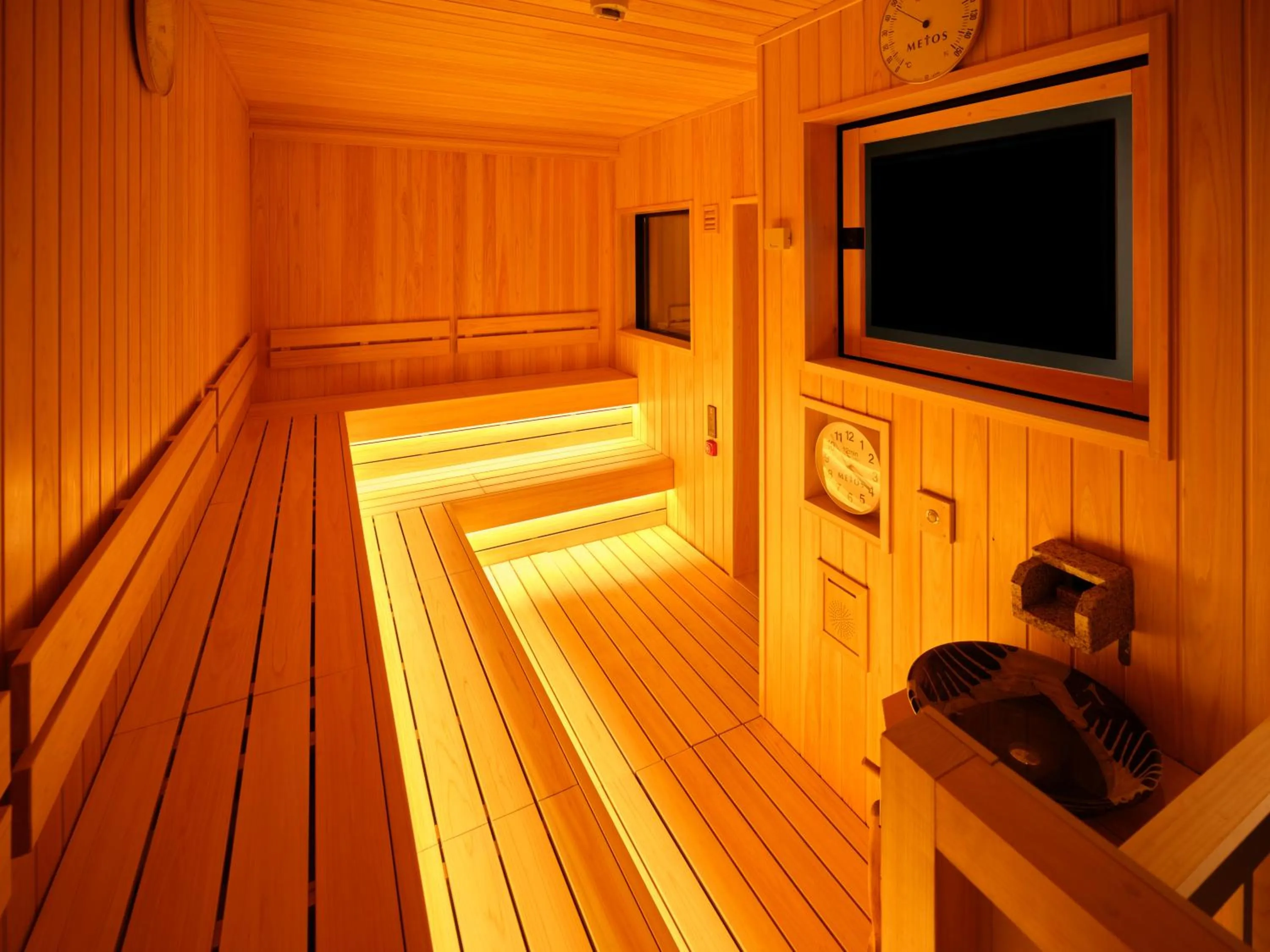 Sauna in Mori no yu Kira No Sato Reopening on December 22, 2025