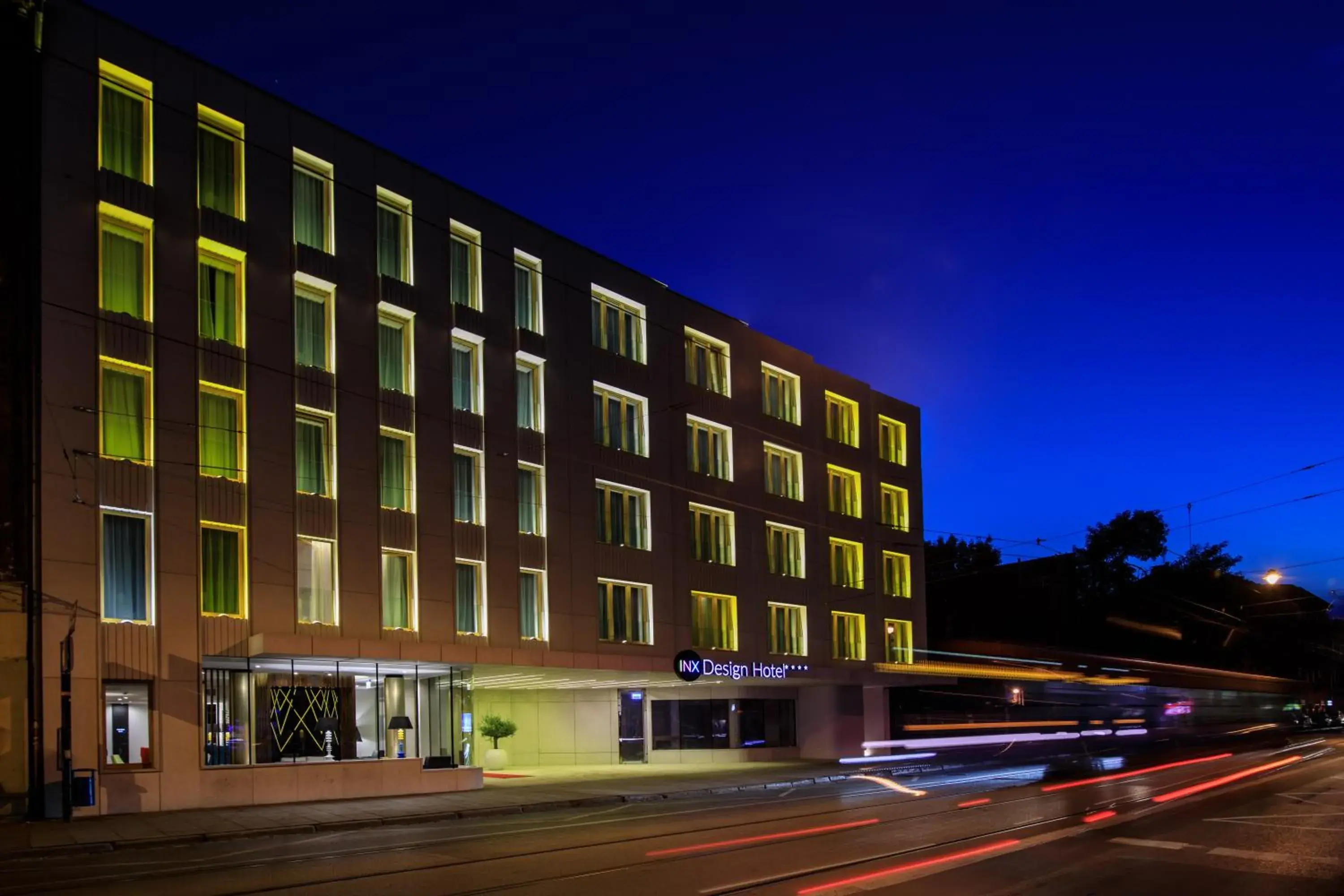 Property building in INX Design Hotel Property building in INX Design Hotel