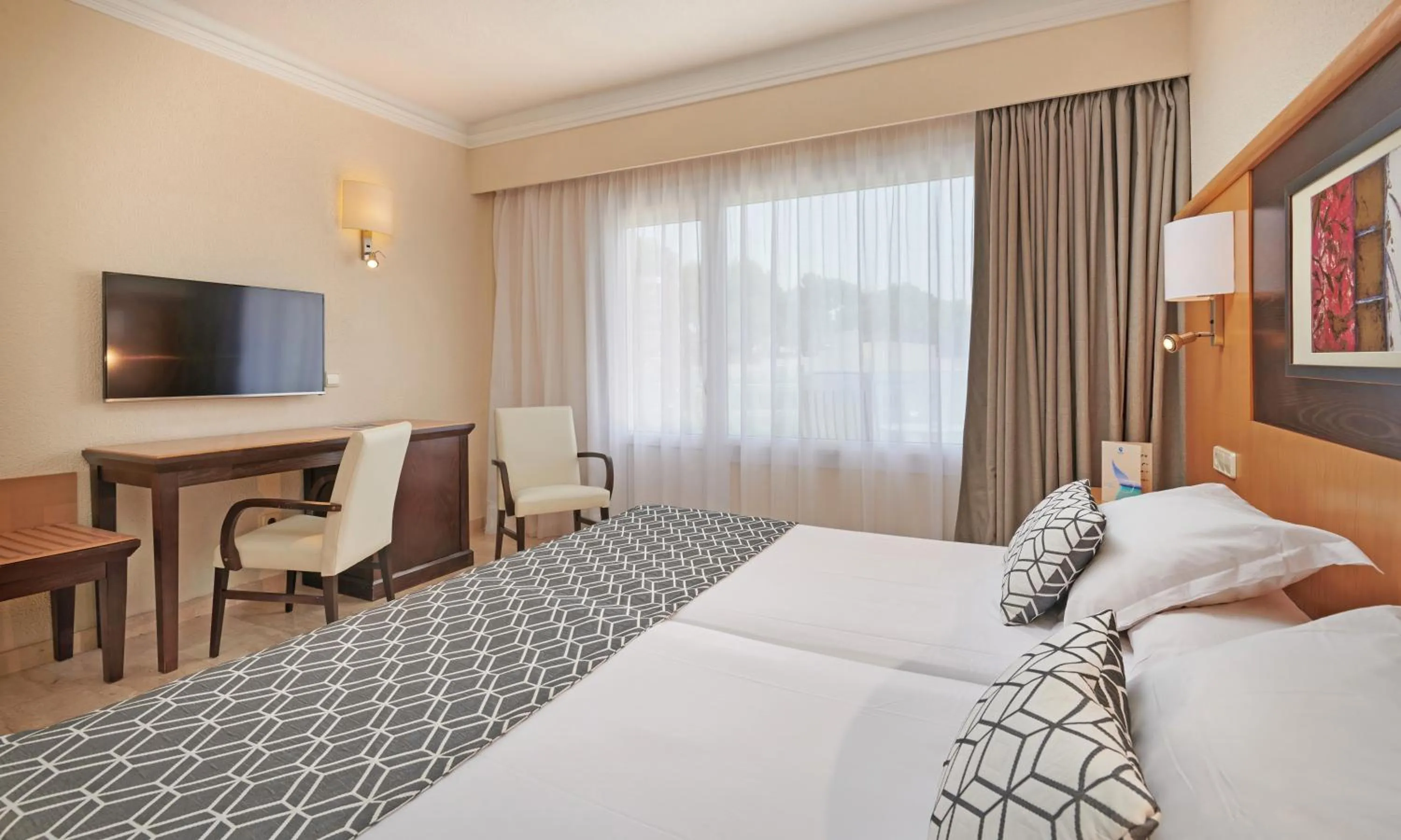 Bedroom, Bed in Grupotel Nilo & Spa