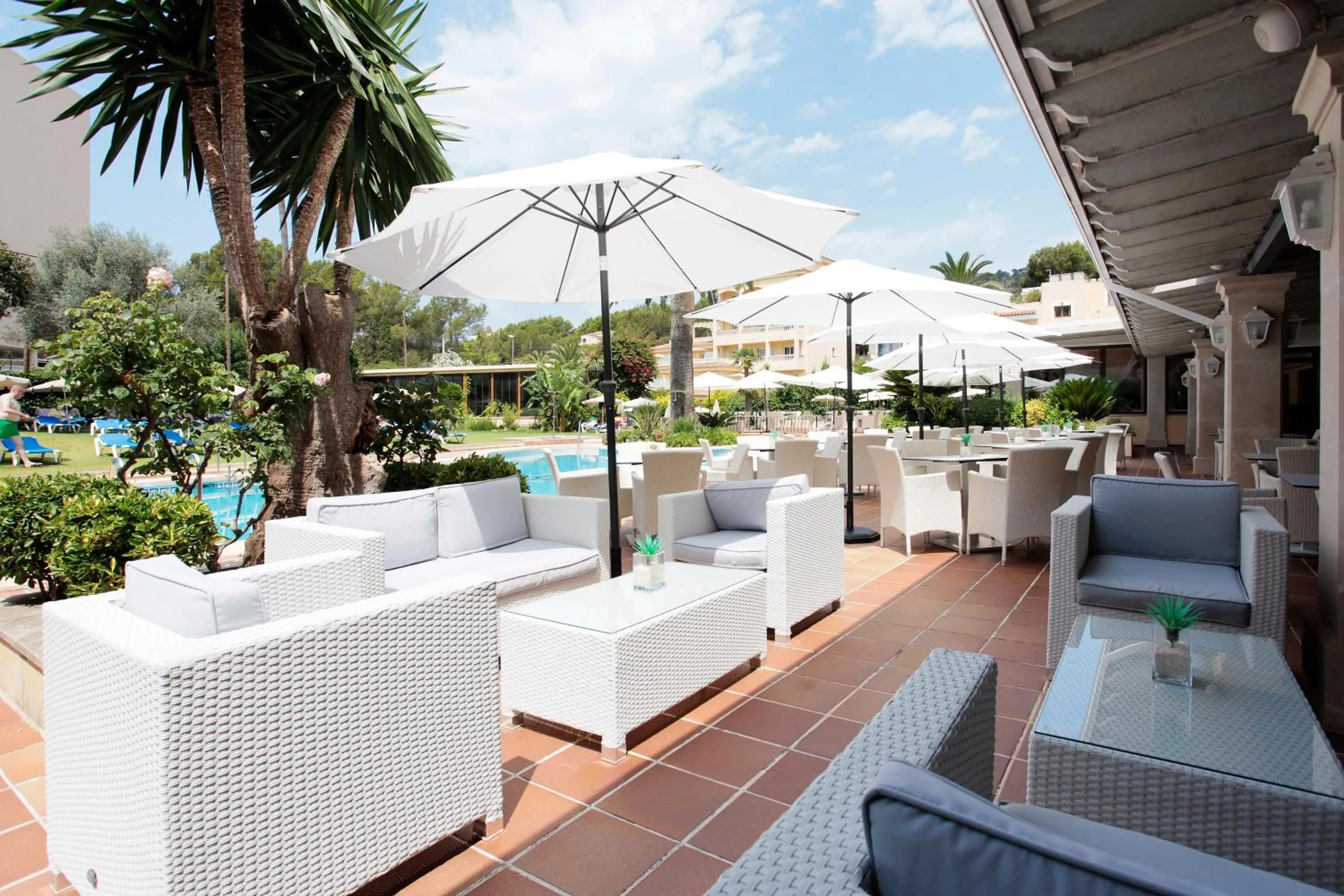 Patio in Grupotel Nilo & Spa