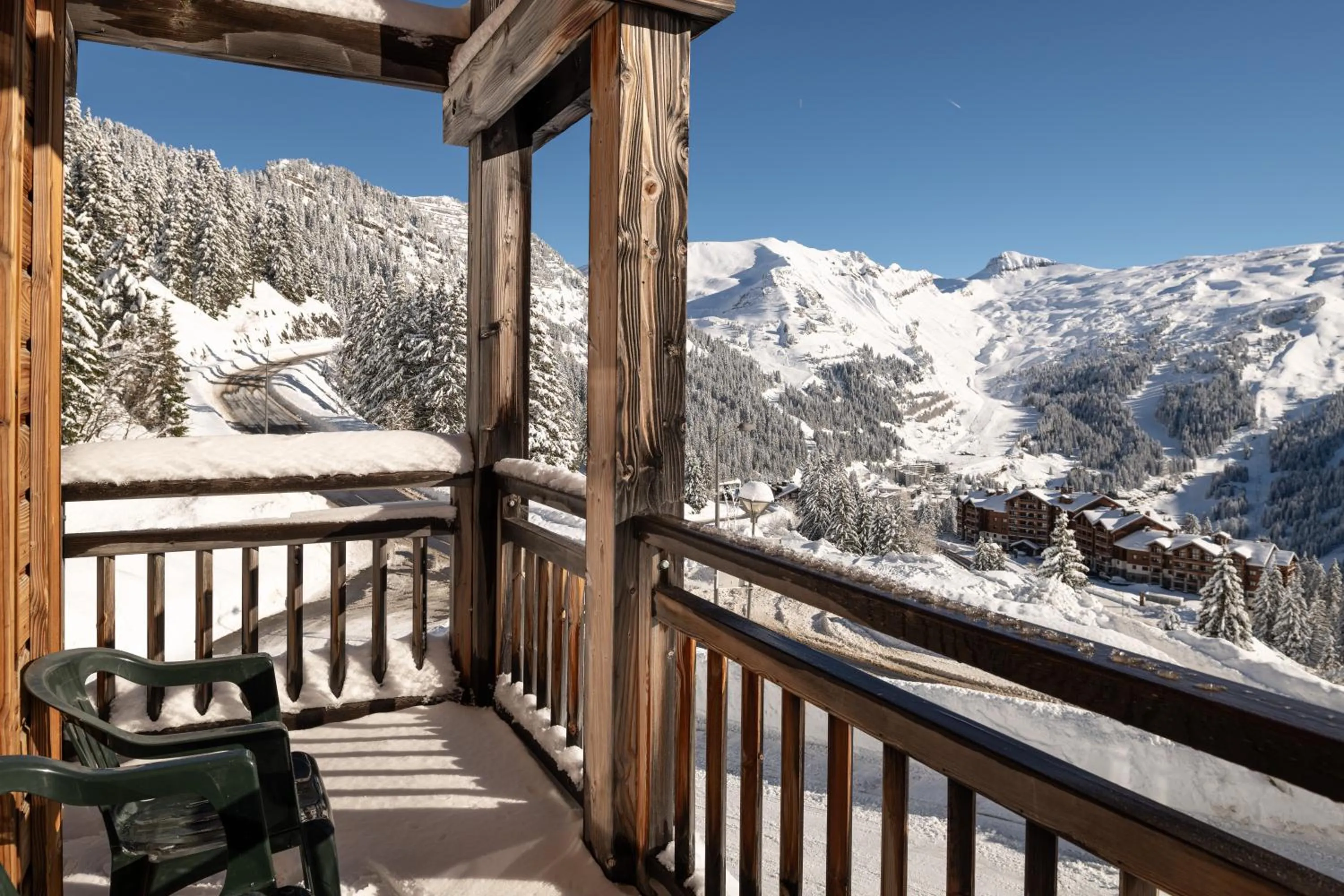 Winter in Dormio Resort Les Portes du Grand Massif