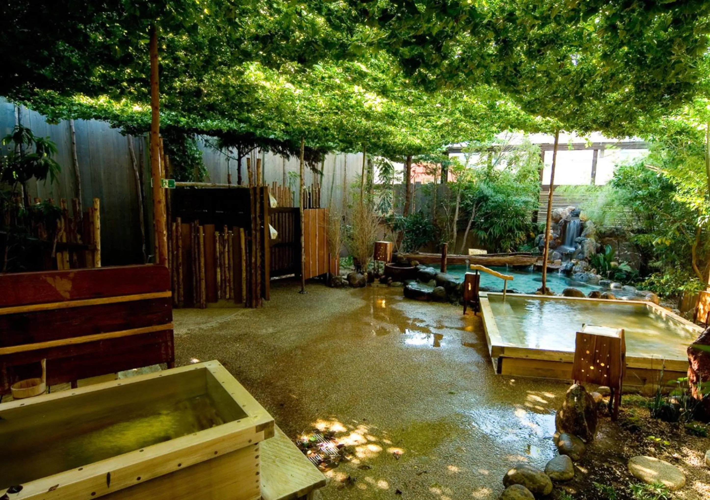 Open Air Bath in Wellness Forest Ito - Kyoritsu Resort