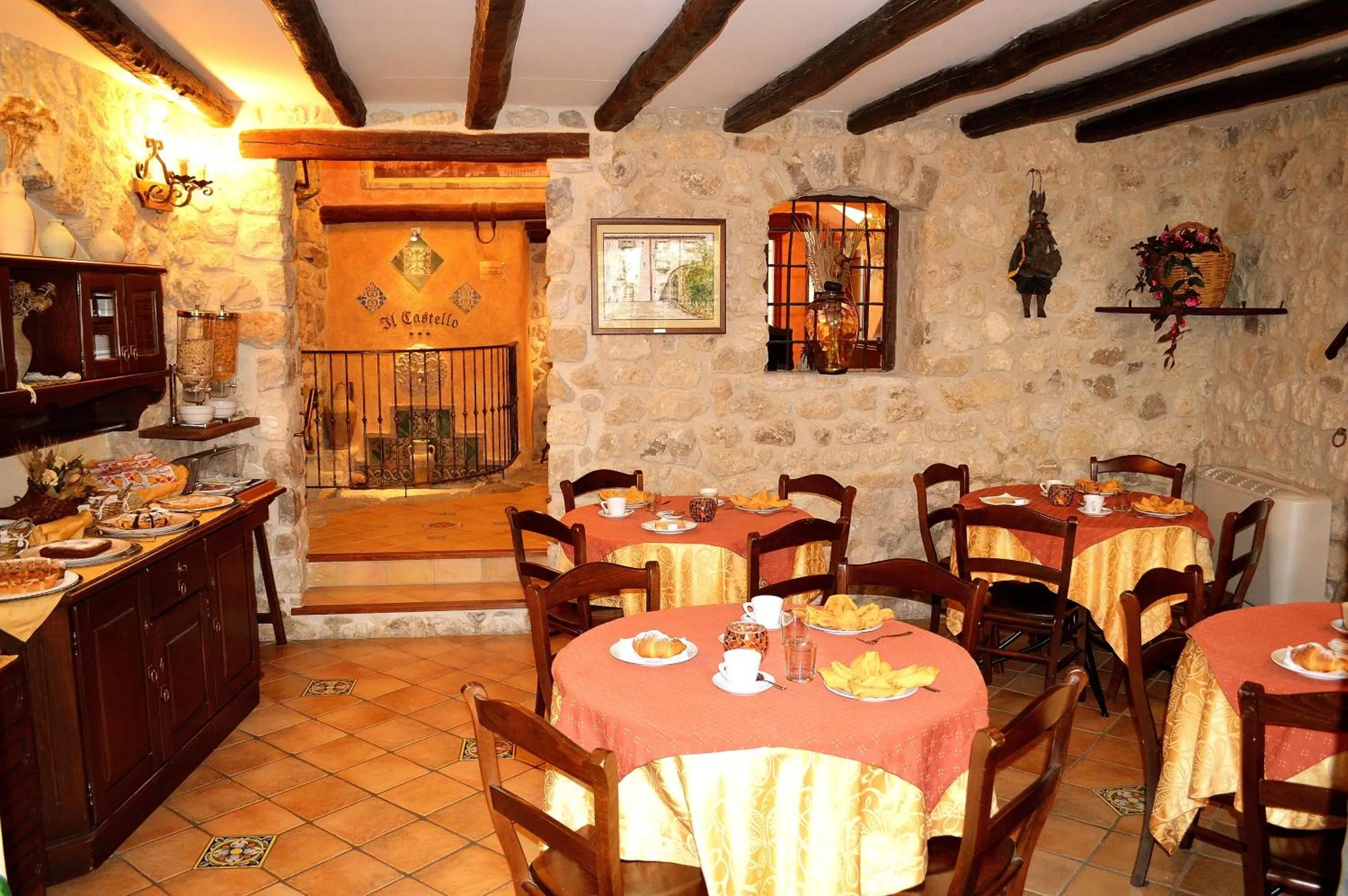 Restaurant/places to eat in Il Castello