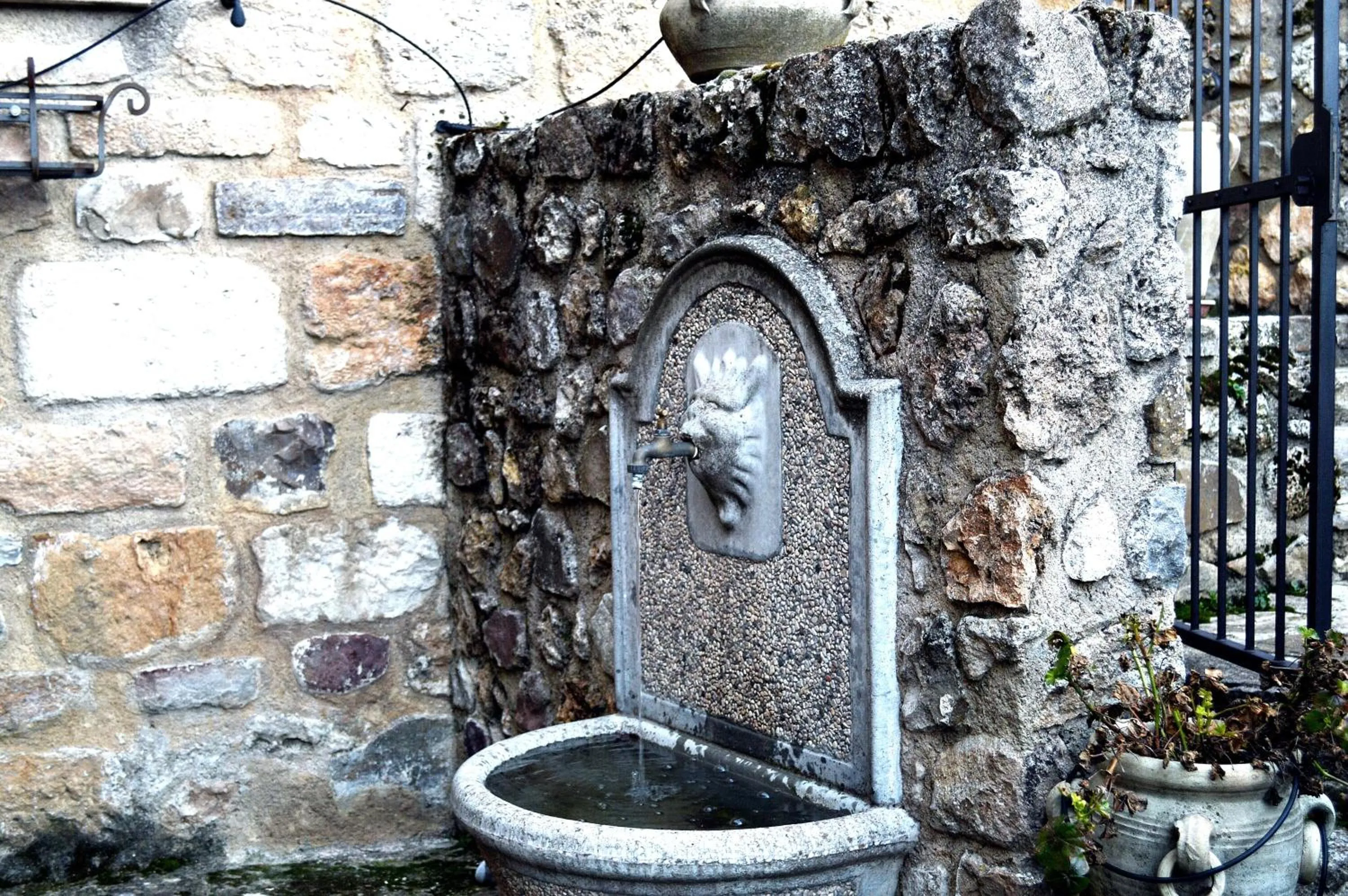 Decorative detail in Il Castello