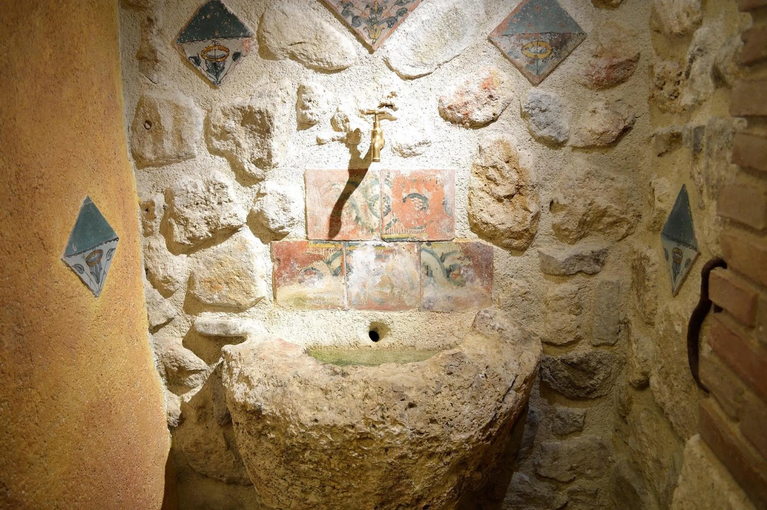 Decorative detail in Il Castello