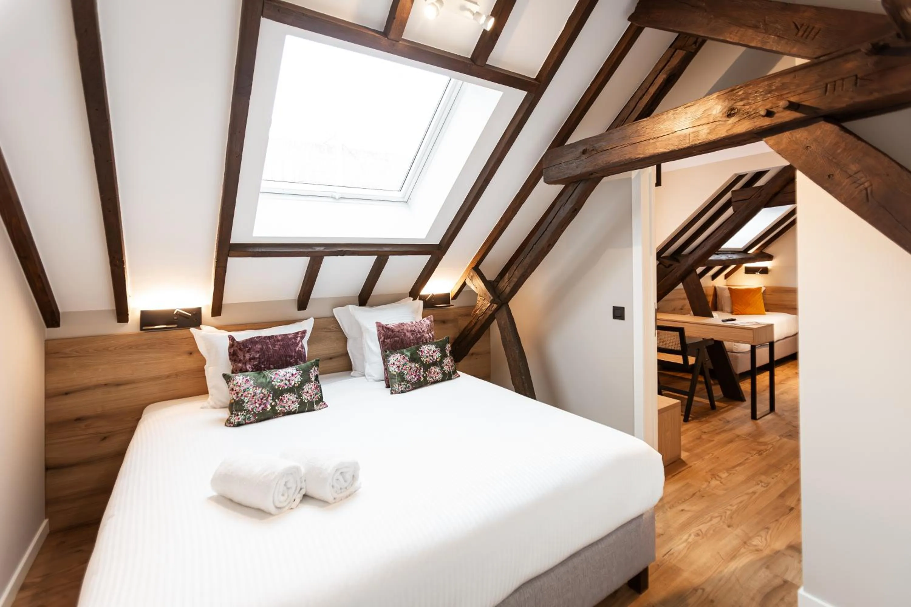 Bed in Hotel Onderbergen