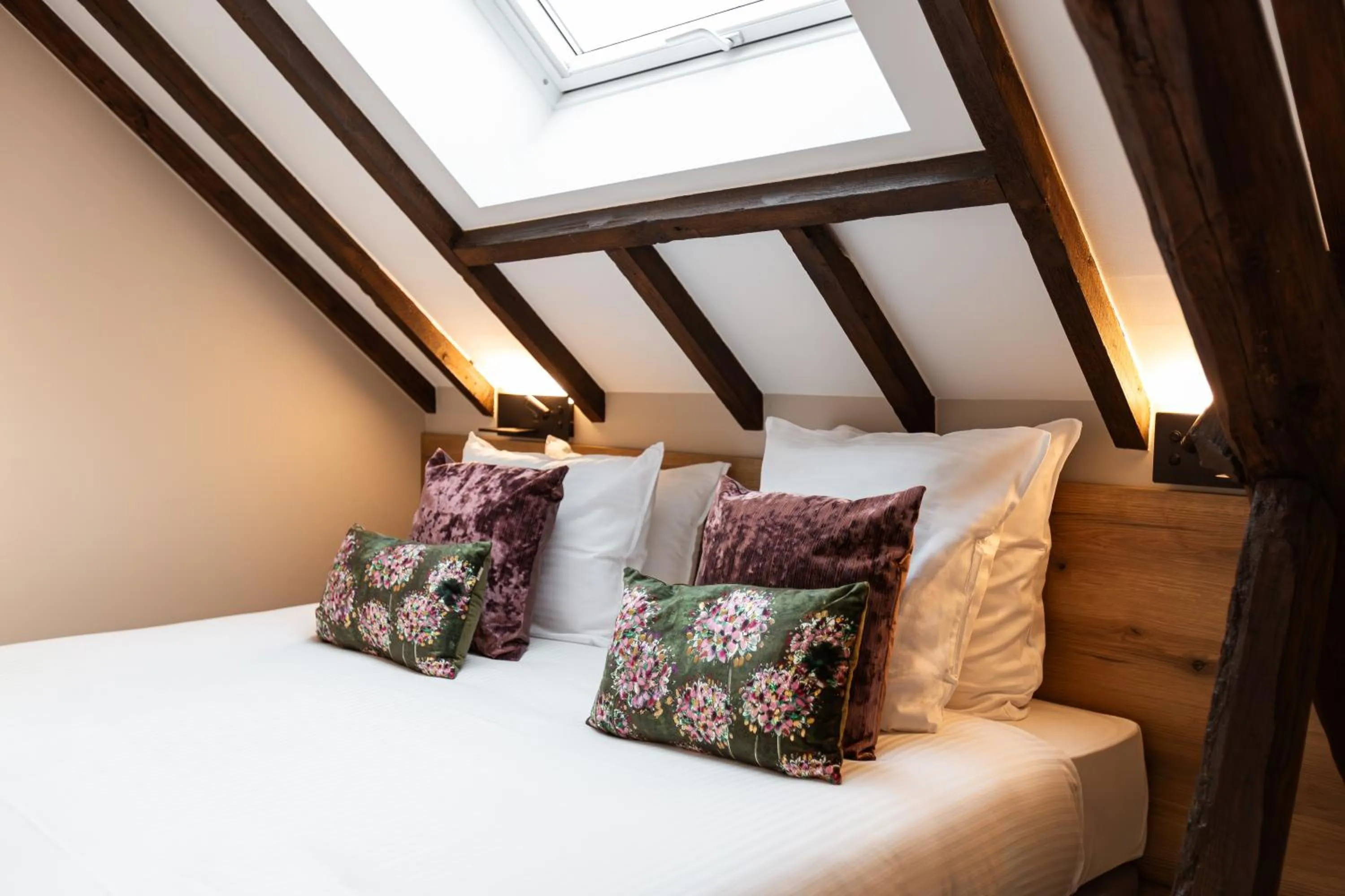 Bed in Hotel Onderbergen