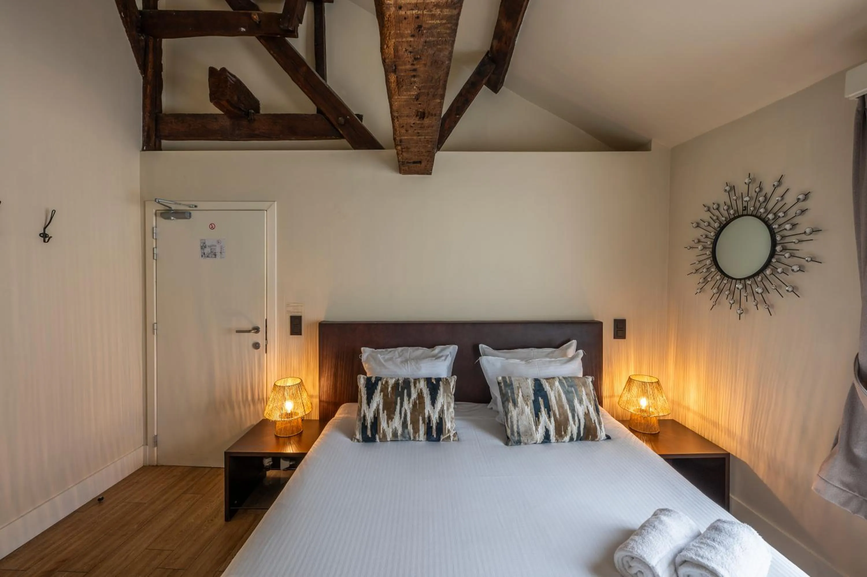 Bed in Hotel Onderbergen