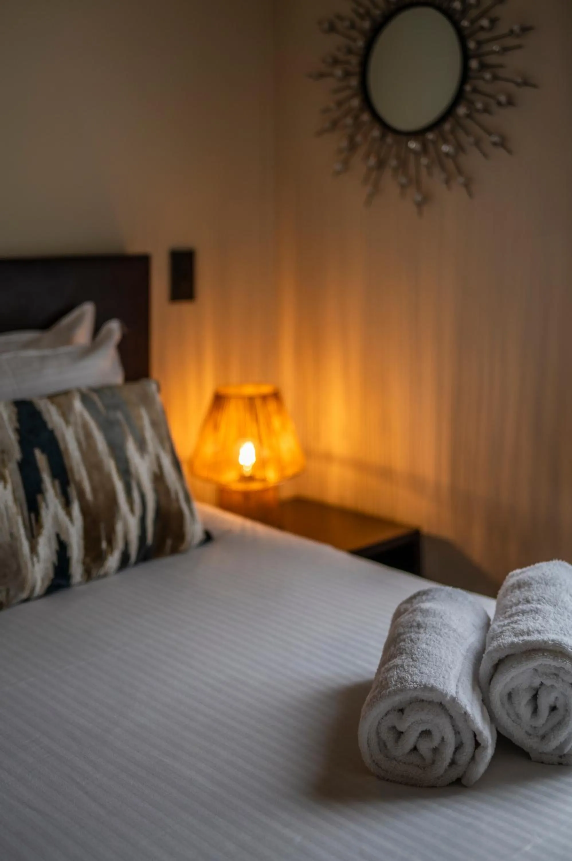 Bed in Hotel Onderbergen