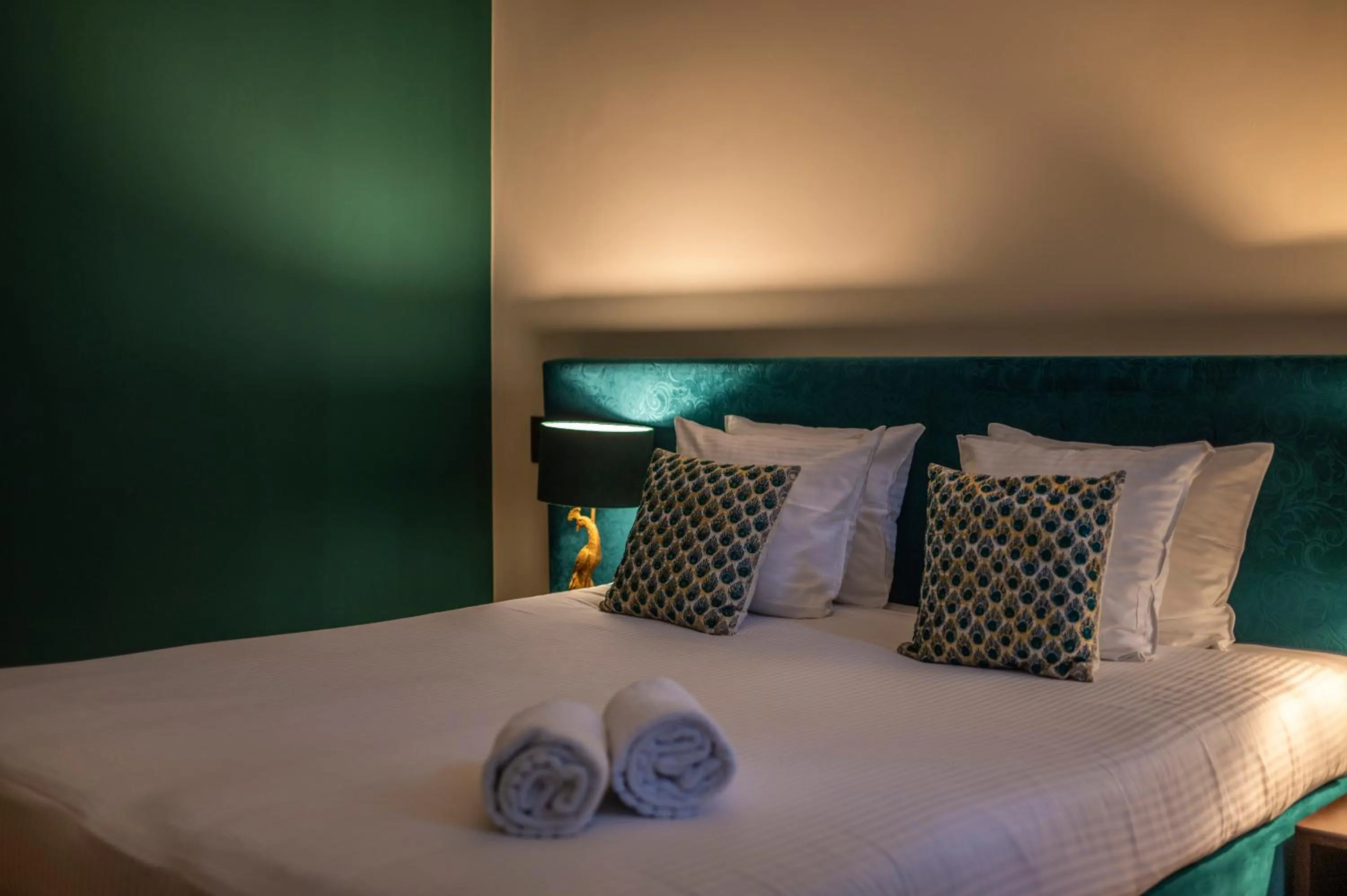 Bed in Hotel Onderbergen