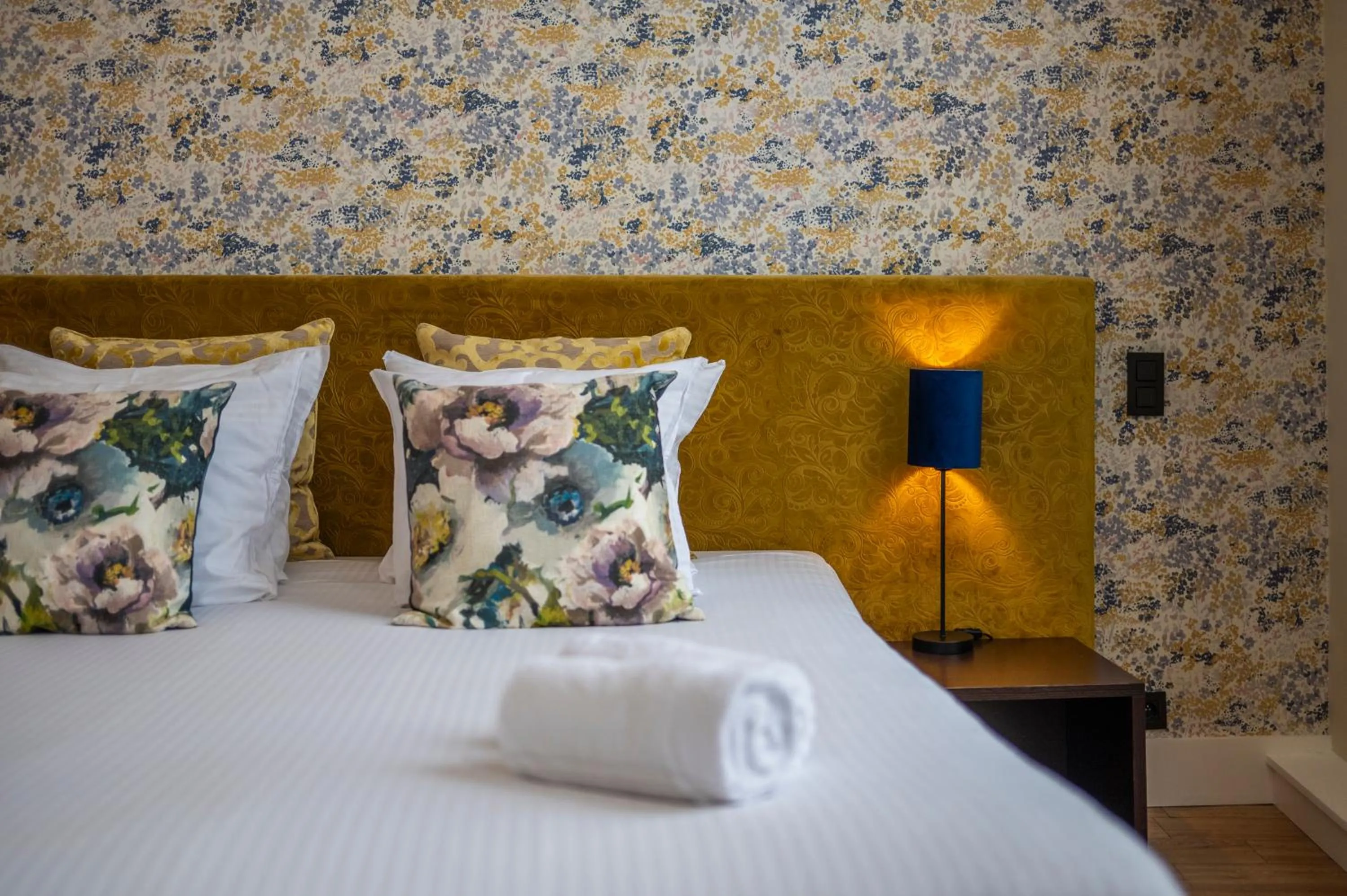 Bed in Hotel Onderbergen