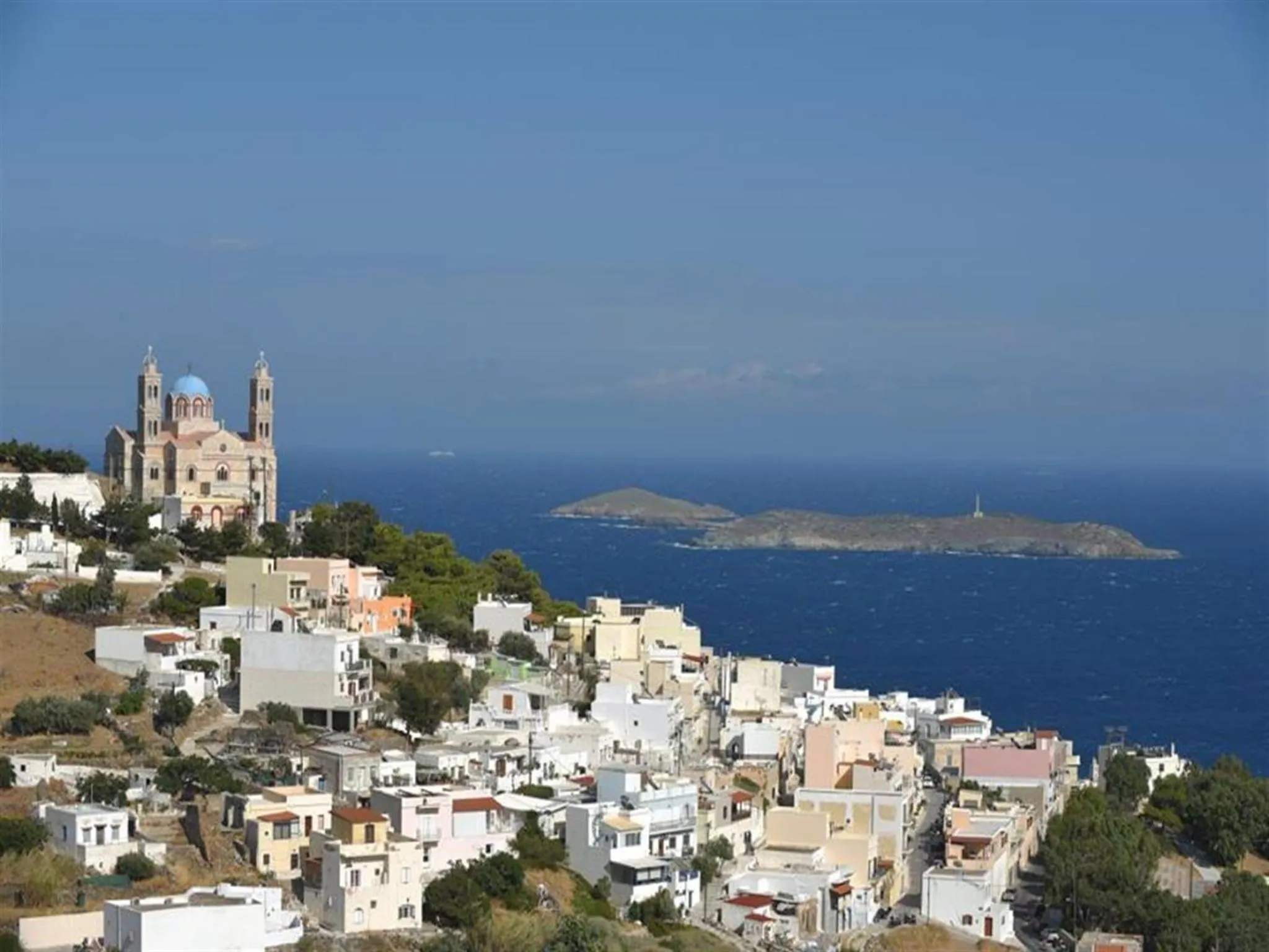 Sea view in Akadia Syros