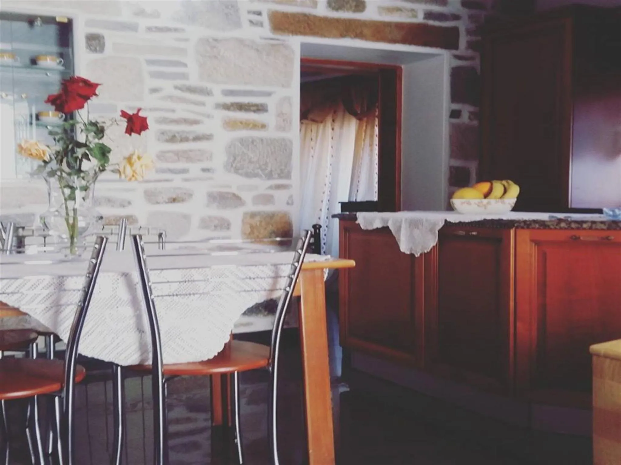 Dining area in Akadia Syros