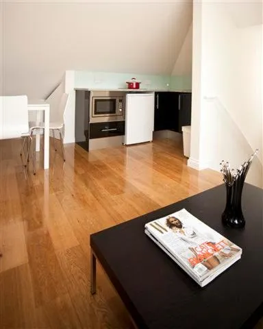 Kitchen or kitchenette in Paddington Green Serviced Apartments by Concept Apartments
