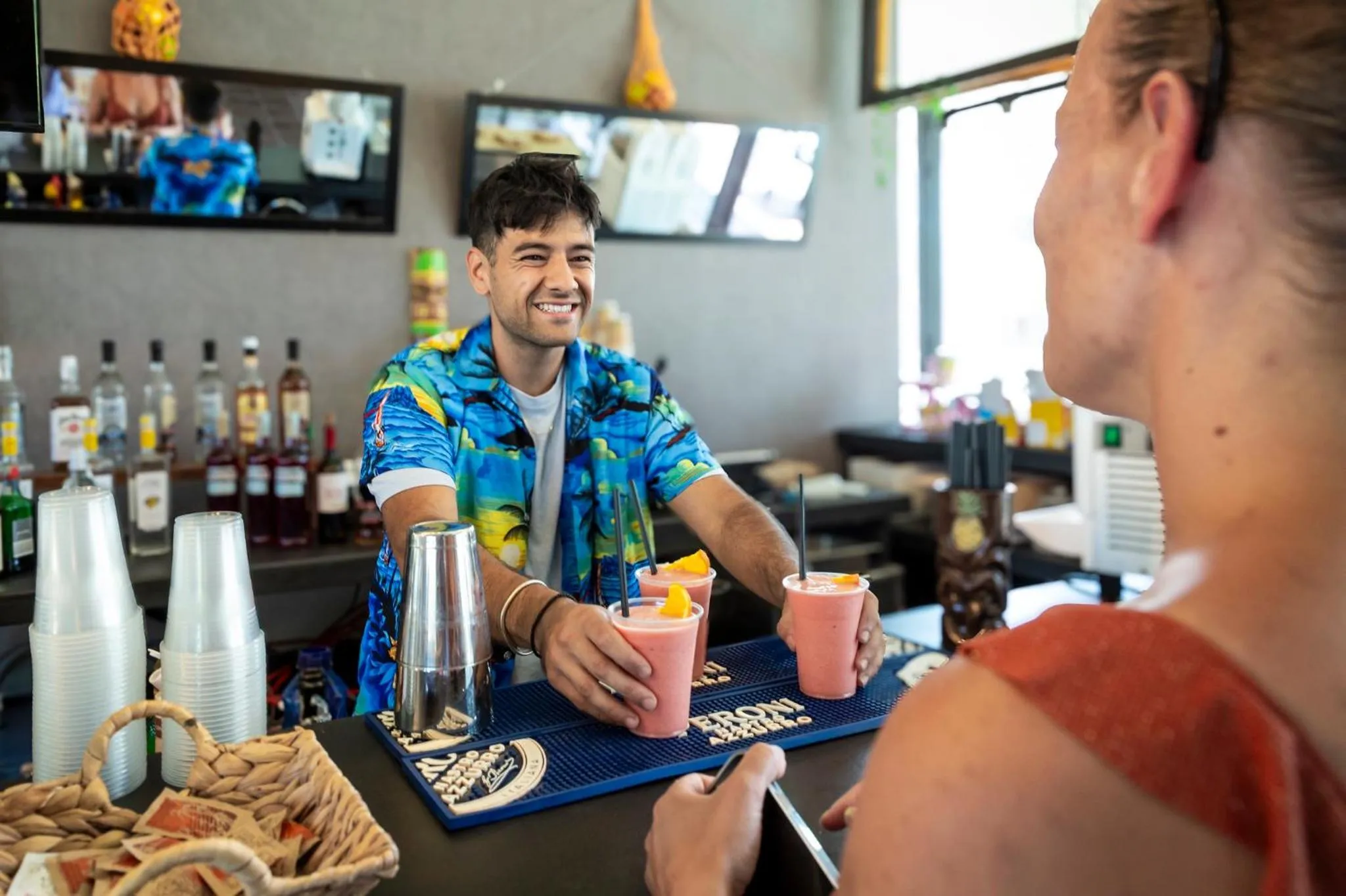 Food and drinks in hu Park Albatros village