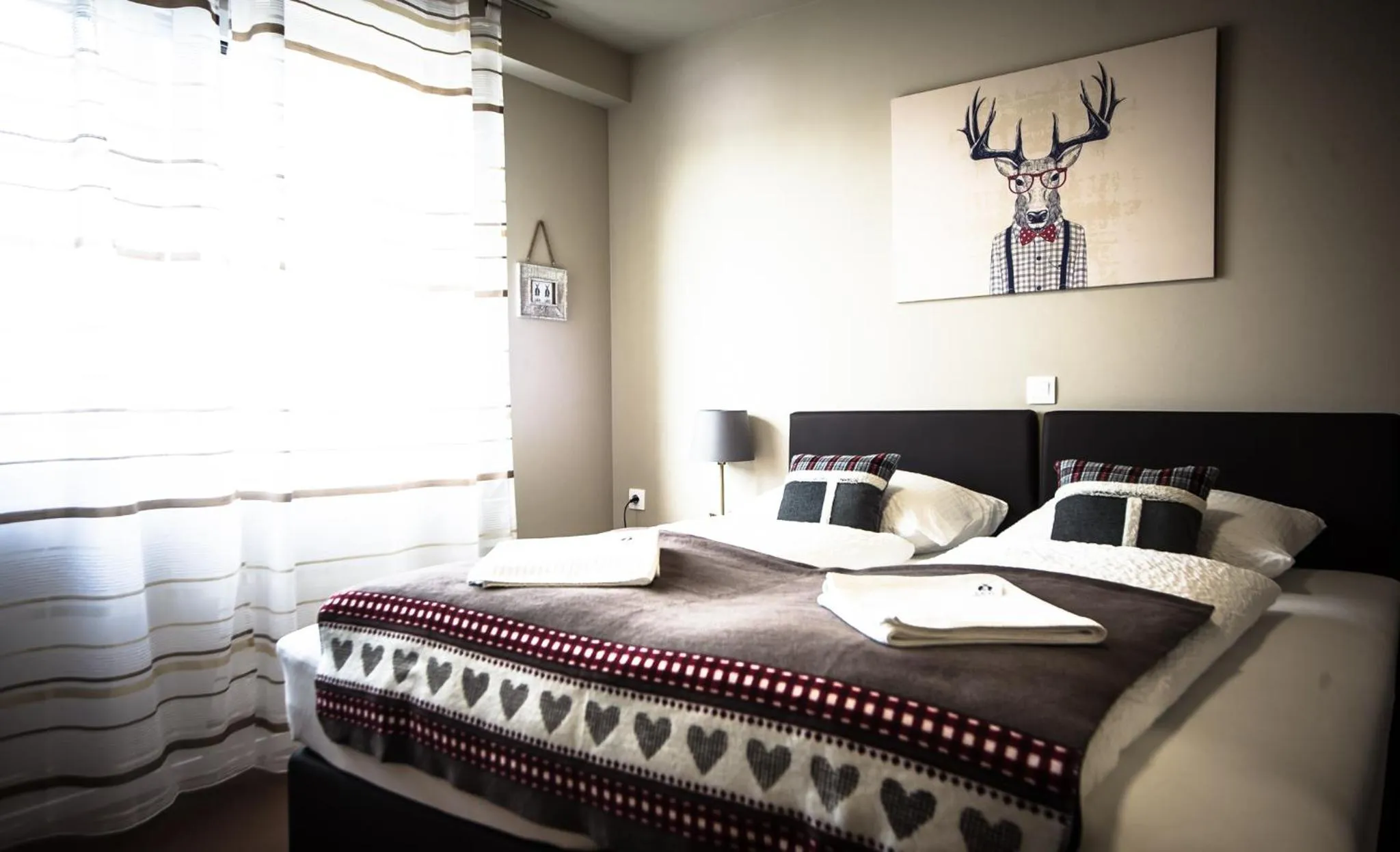 Decorative detail, Bed in Cafe-Restaurant LEO