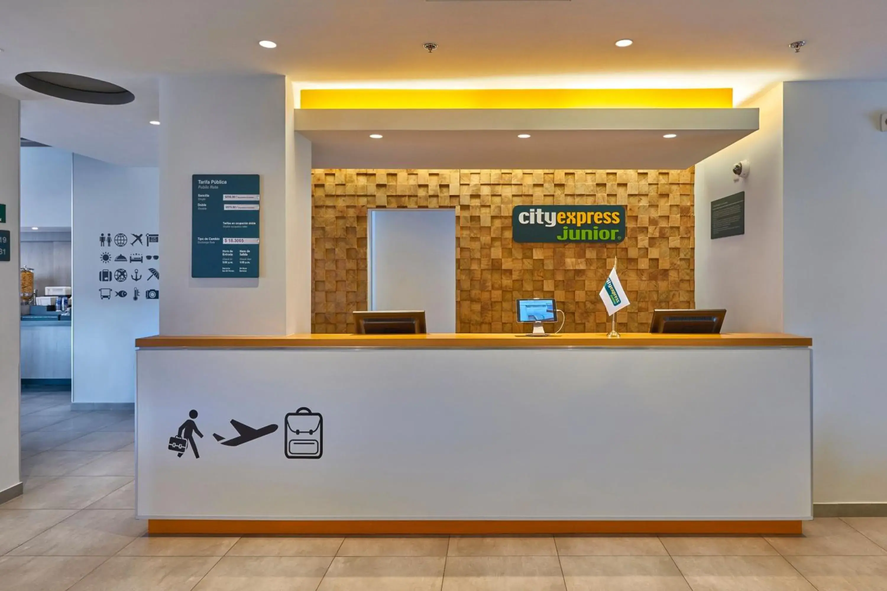 Lobby or reception in City Express Junior by Marriott Tuxtepec Lobby or reception in City Express Junior by Marriott Tuxtepec