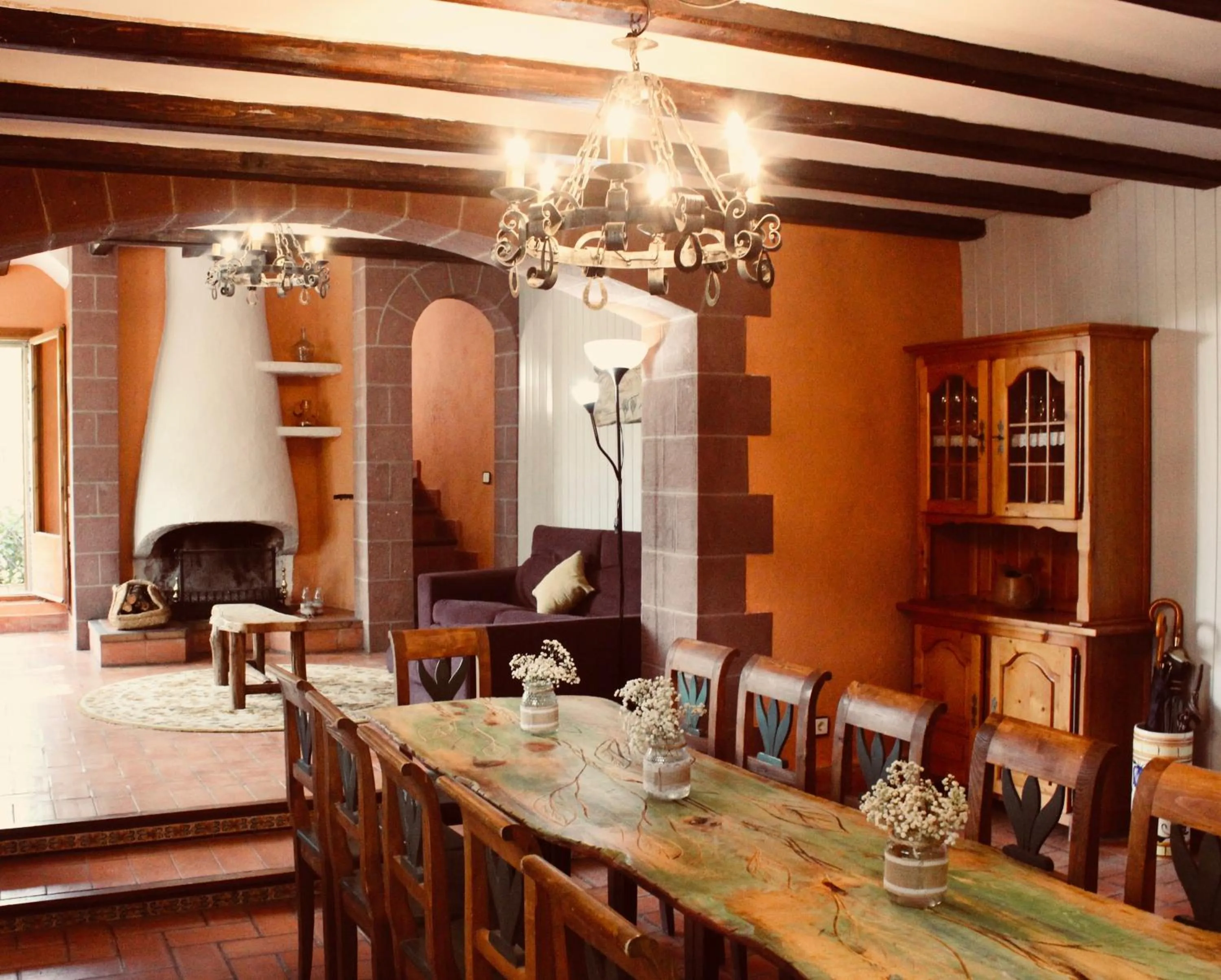 Dining area in Xalet De Prades