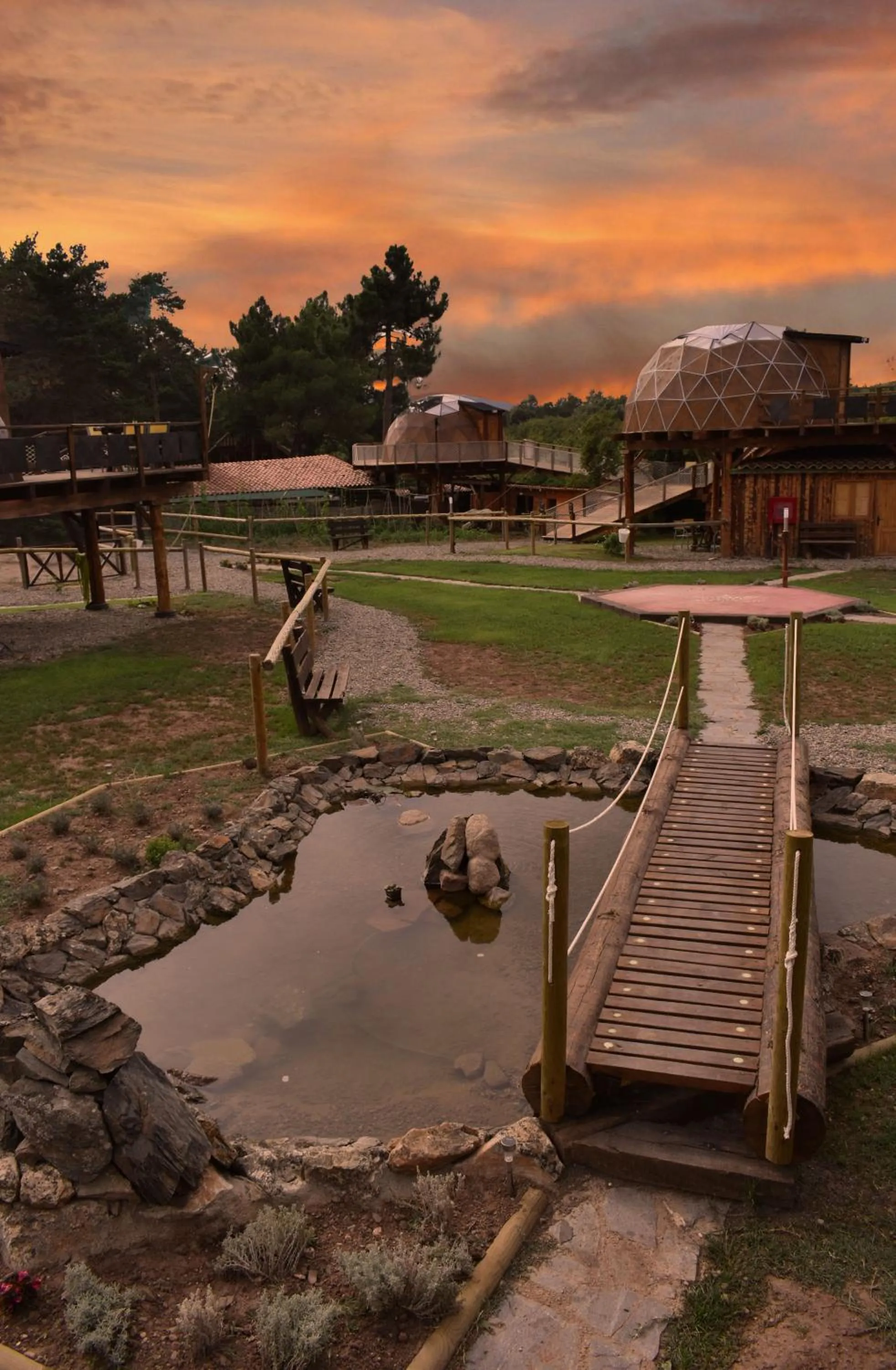 Sunset in Xalet De Prades