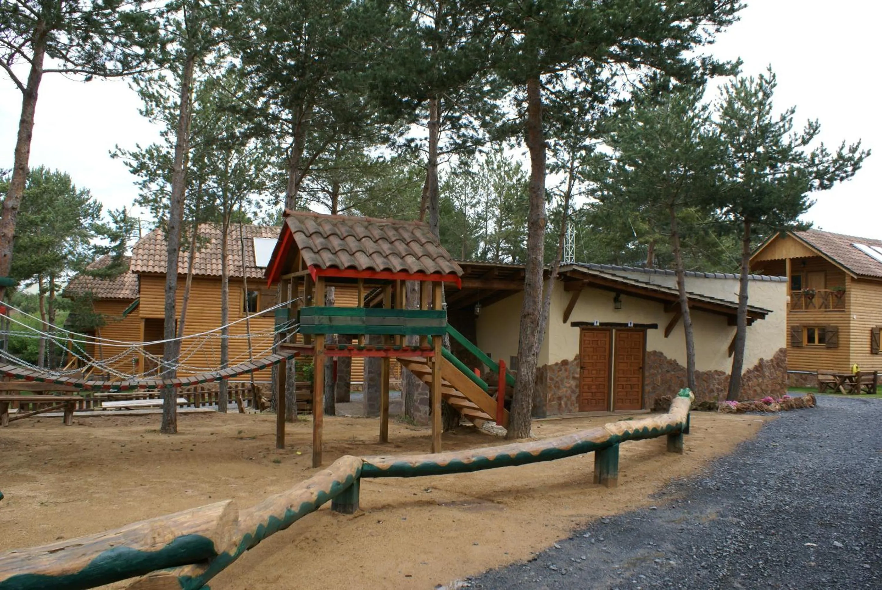 Children play ground in Xalet De Prades
