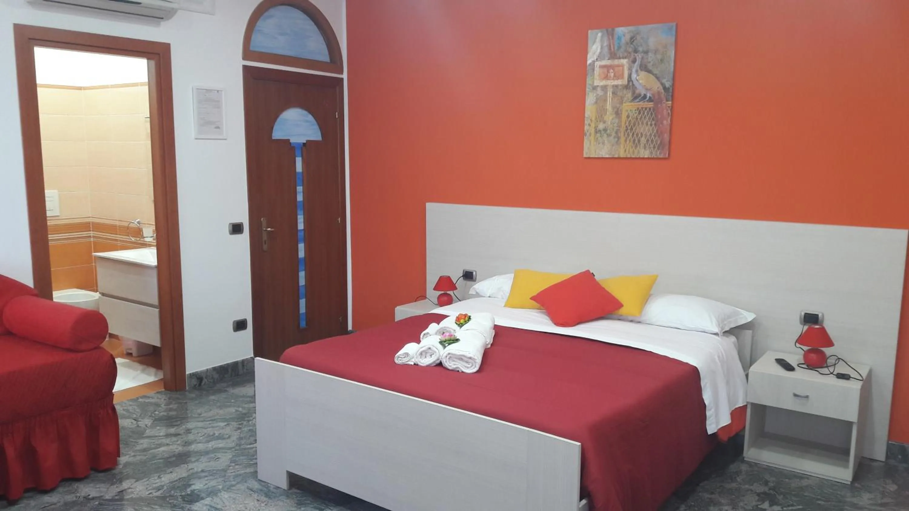 Photo of the whole room, Bed in B&B Cornelia