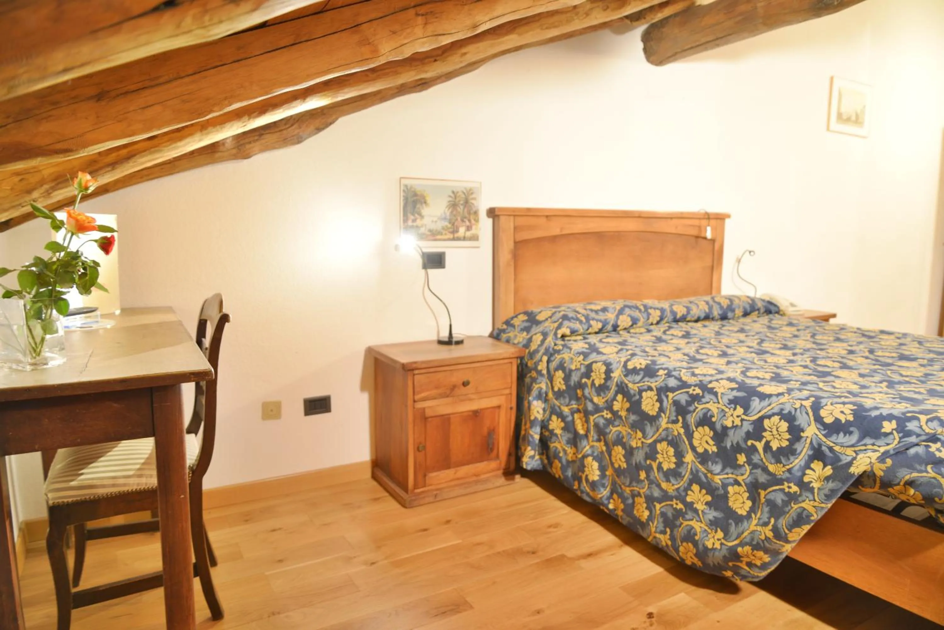 Decorative detail, Bed in La Brace