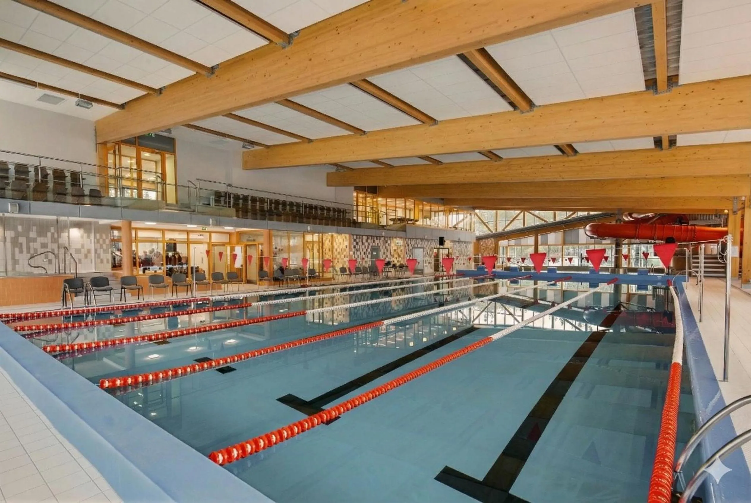 Swimming pool in Vistula Hotel