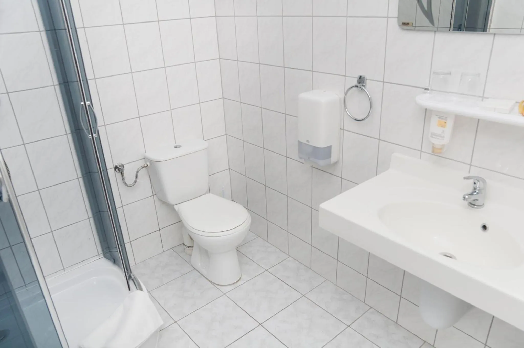 Shower in Vistula Hotel