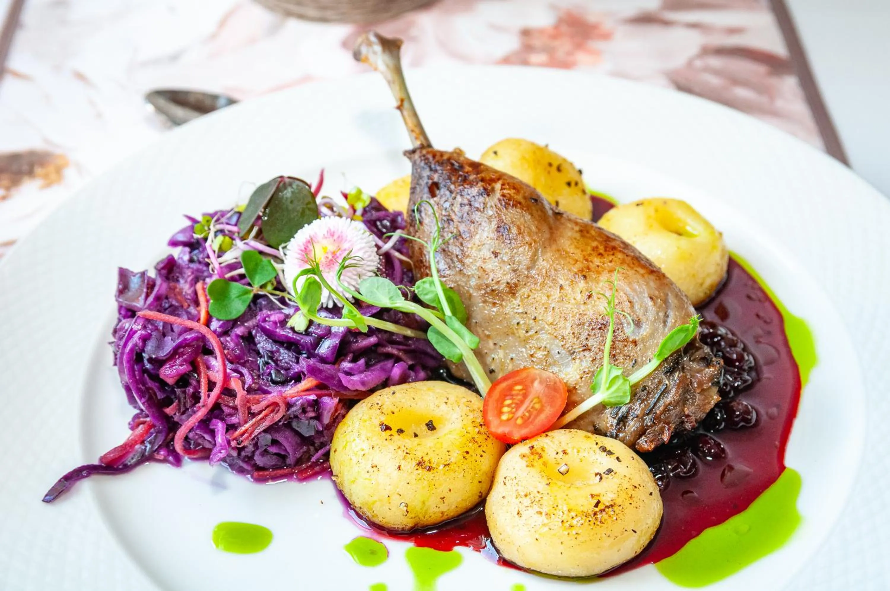 Food in Vistula Hotel