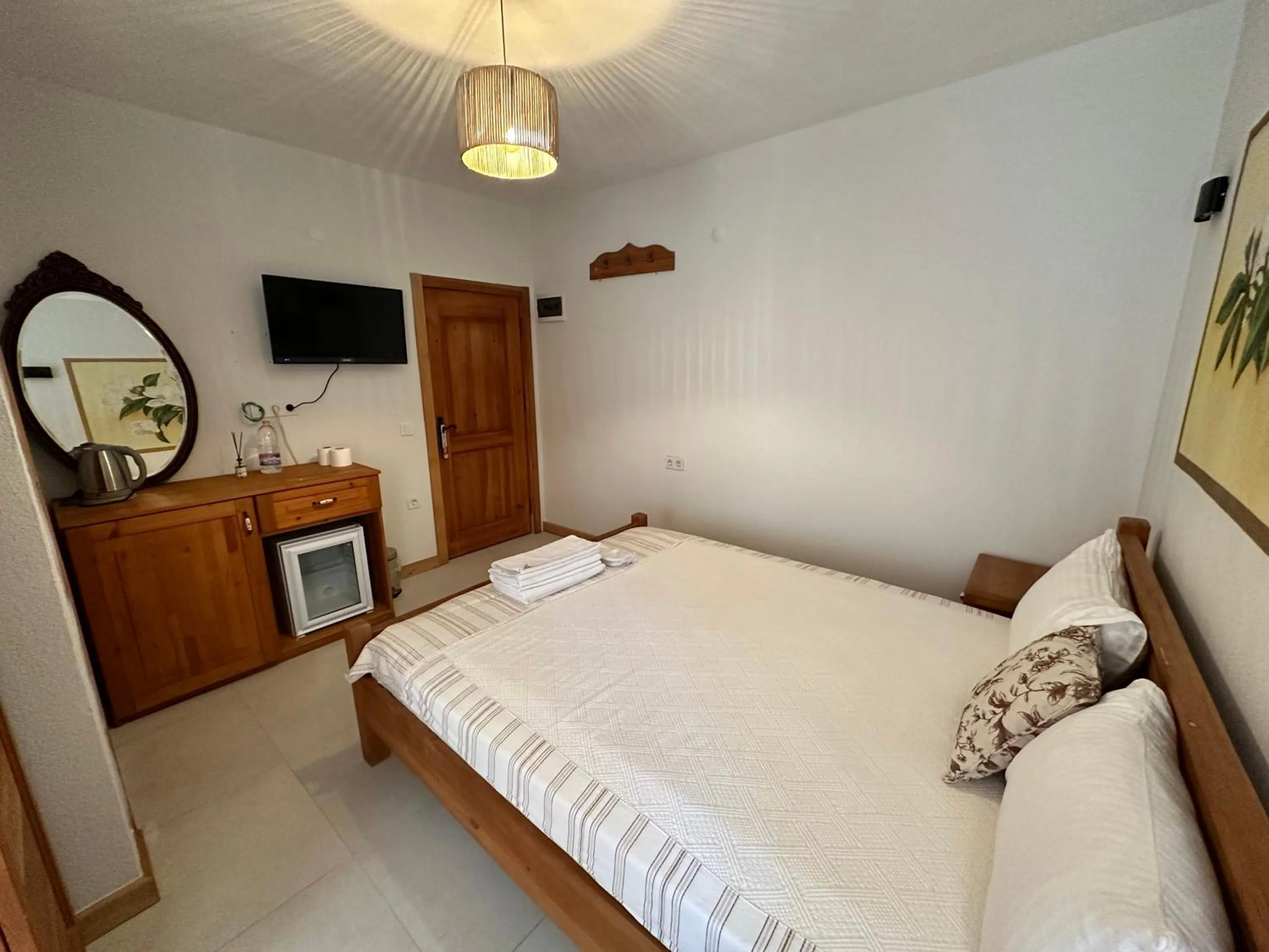 Bed in Eski Datça Otel