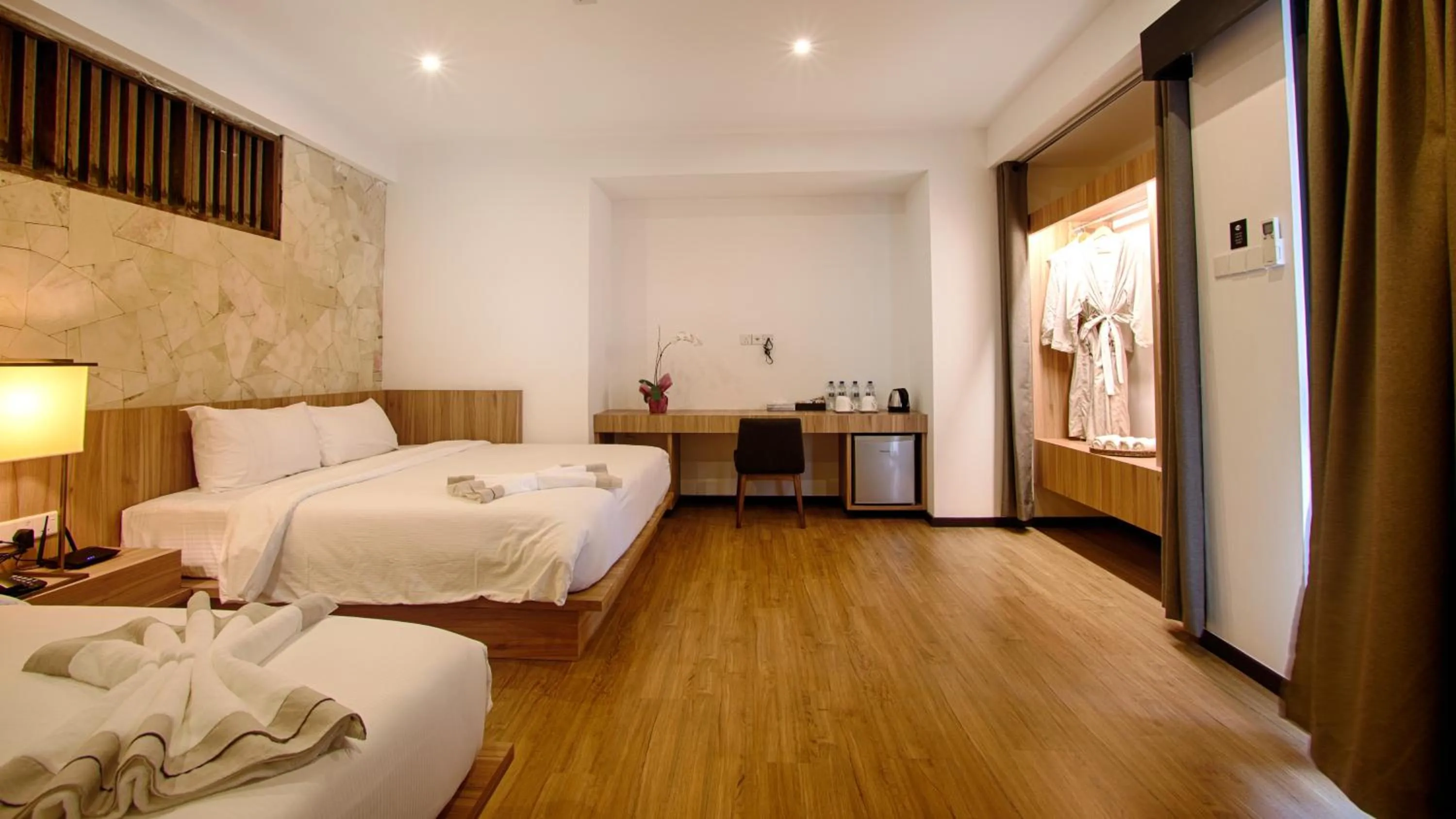 Bed in Lot 33 Boutique Hotel