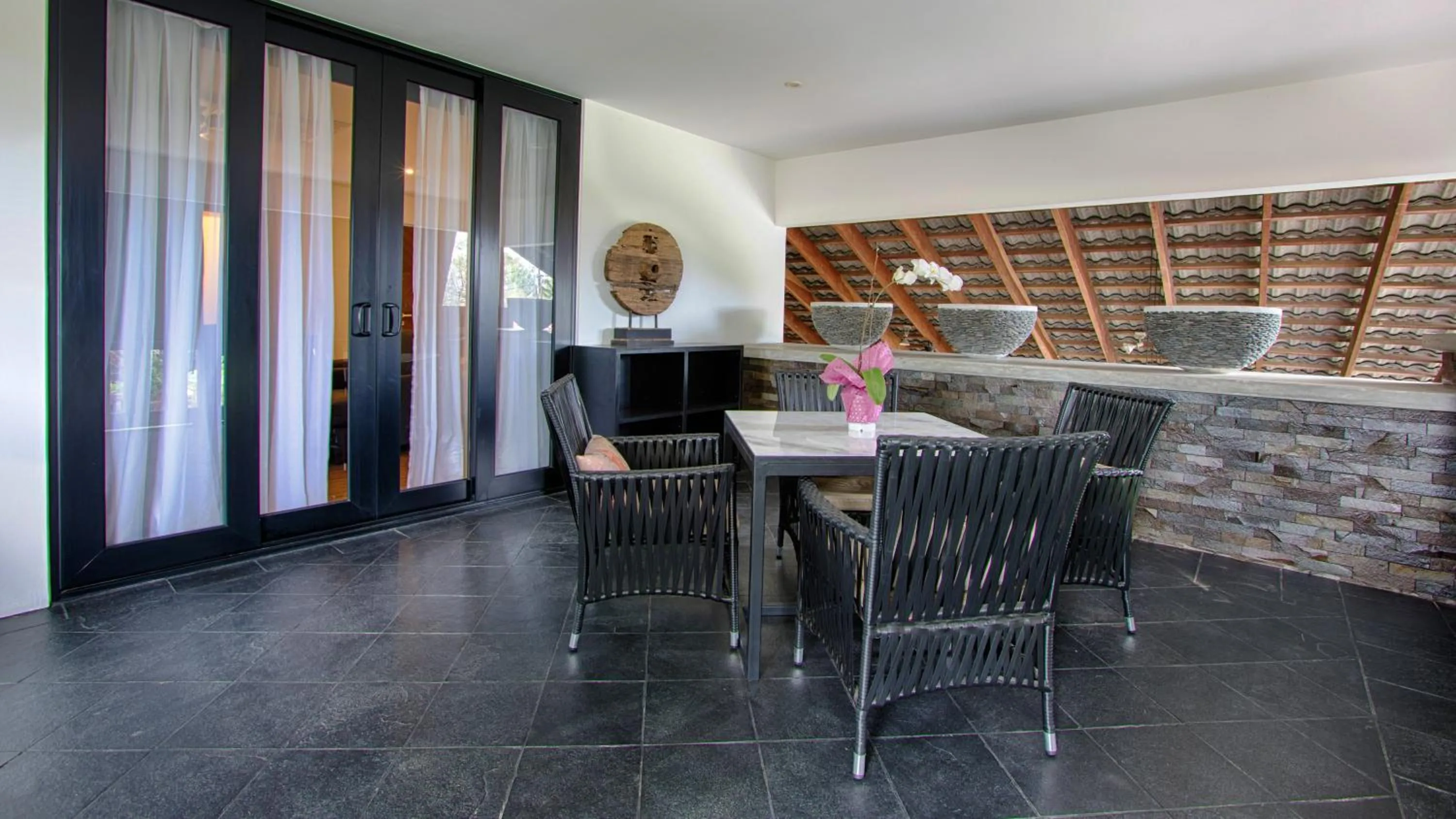 Dining area in Lot 33 Boutique Hotel