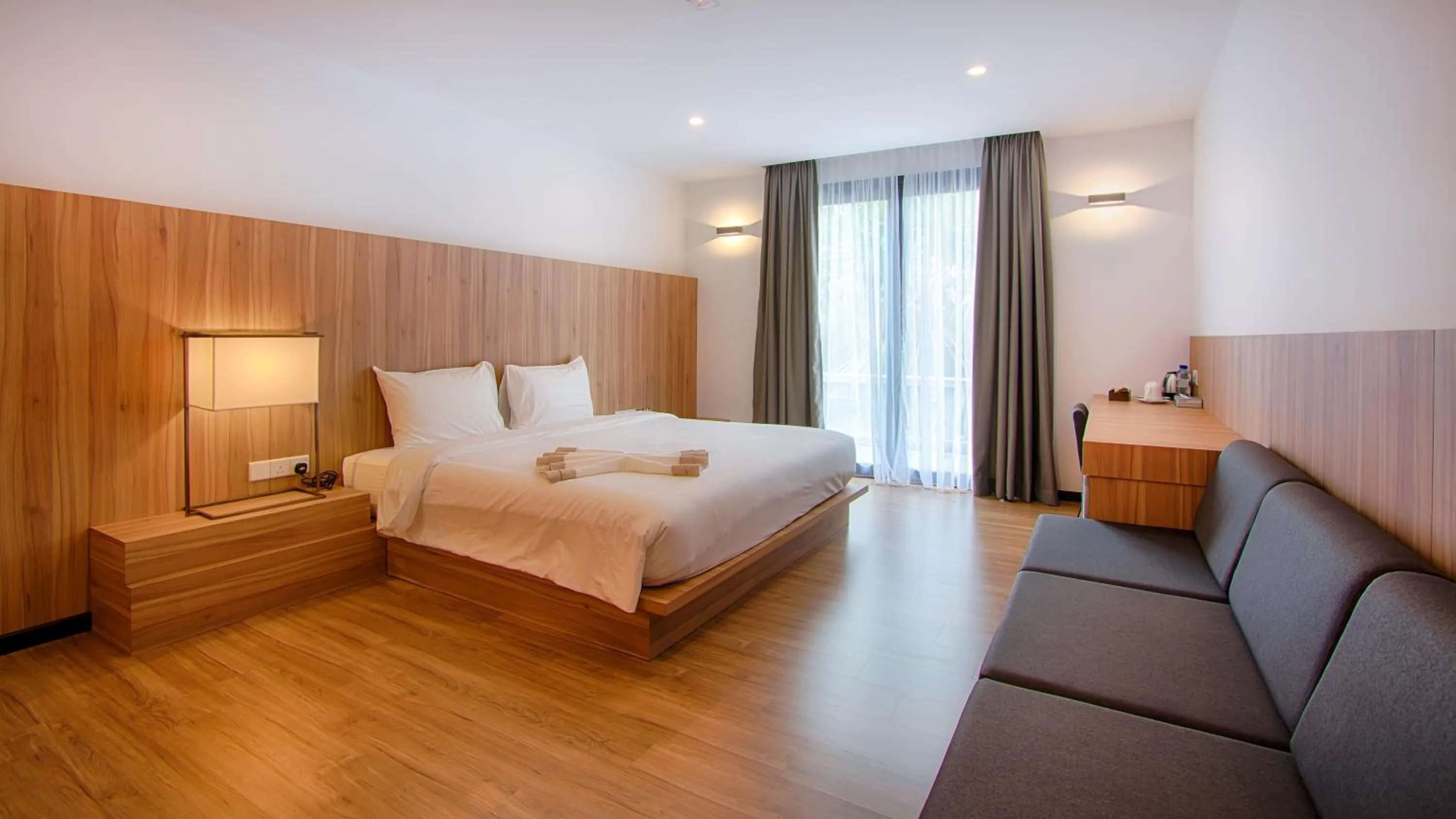 Photo of the whole room, Bed in Lot 33 Boutique Hotel