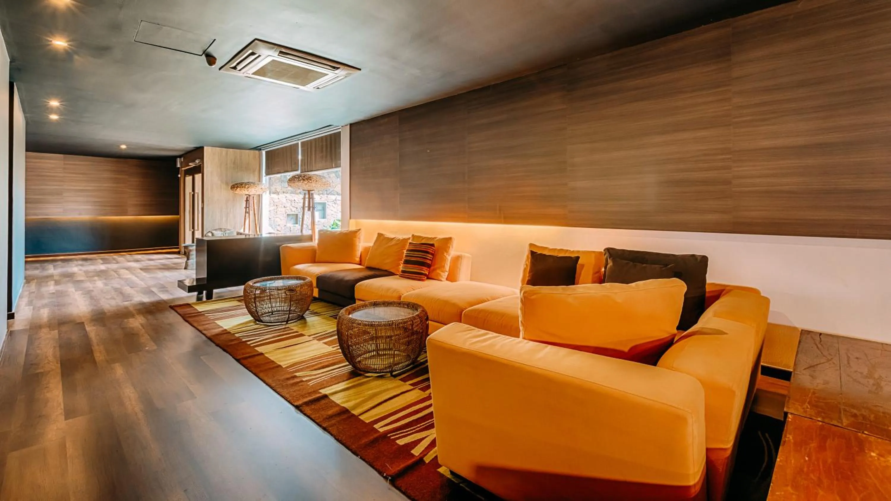 Seating area in Lot 33 Boutique Hotel