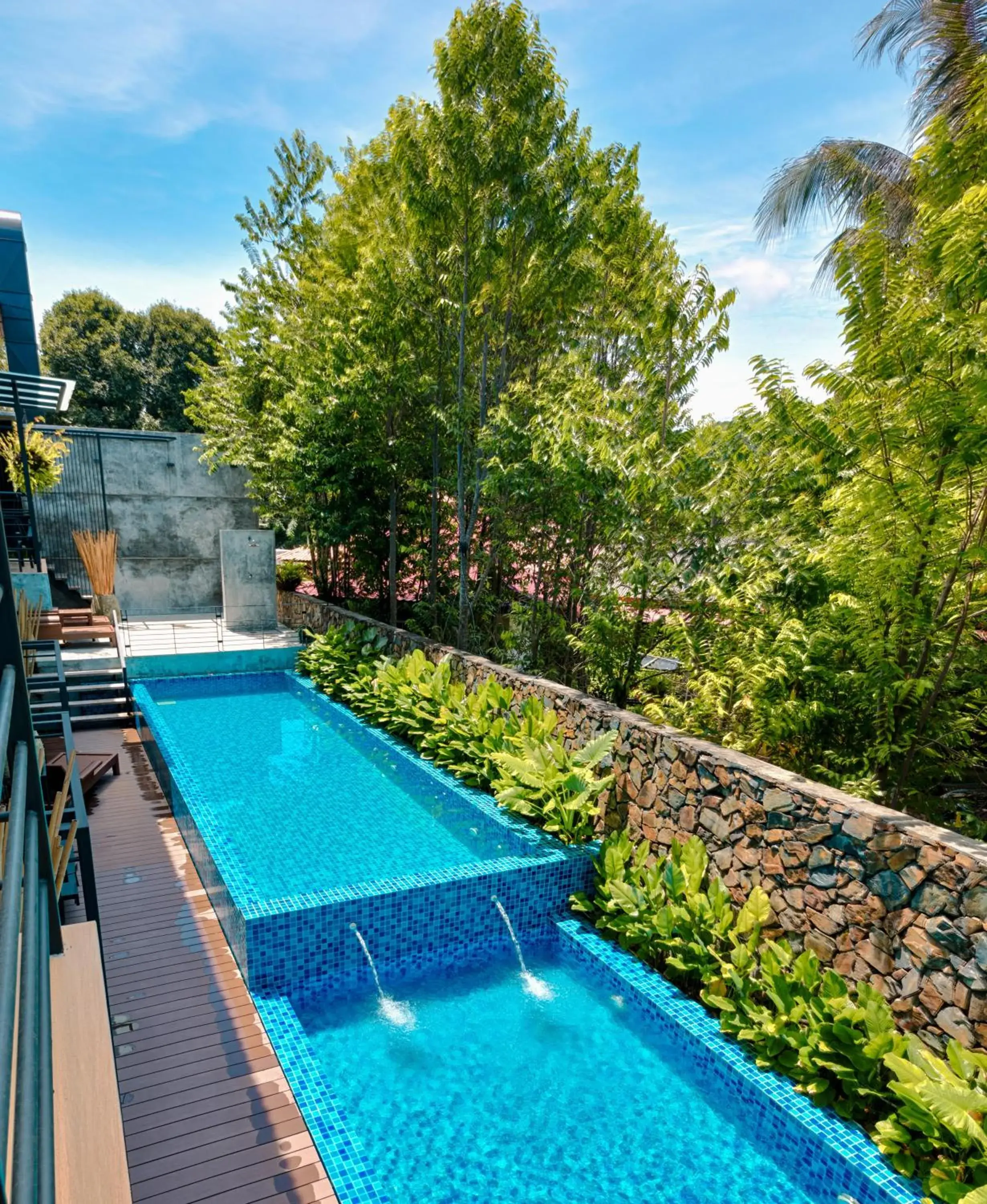 Swimming pool in Lot 33 Boutique Hotel Swimming pool in Lot 33 Boutique Hotel