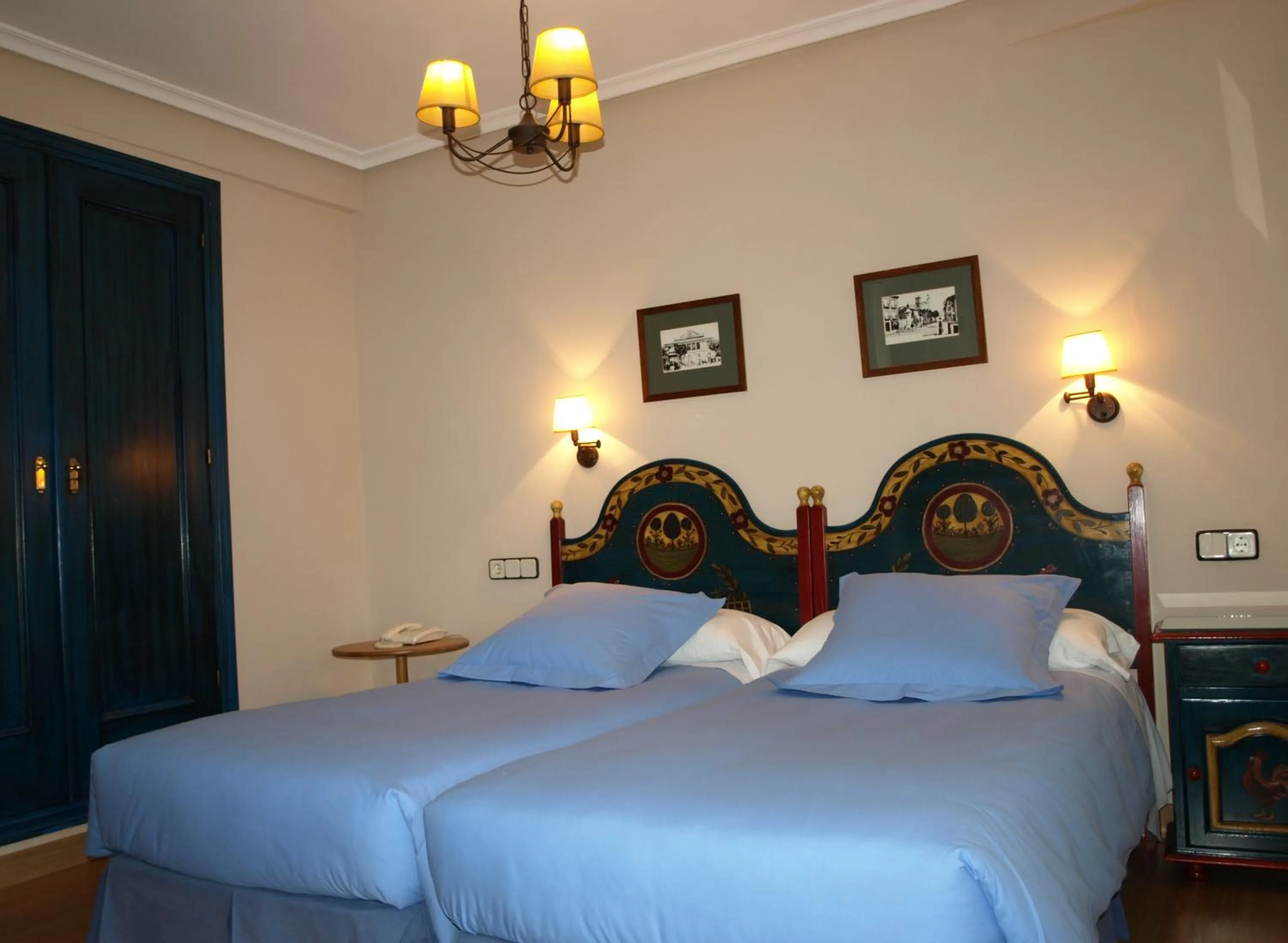 Decorative detail, Bed in Hotel Casa Camila