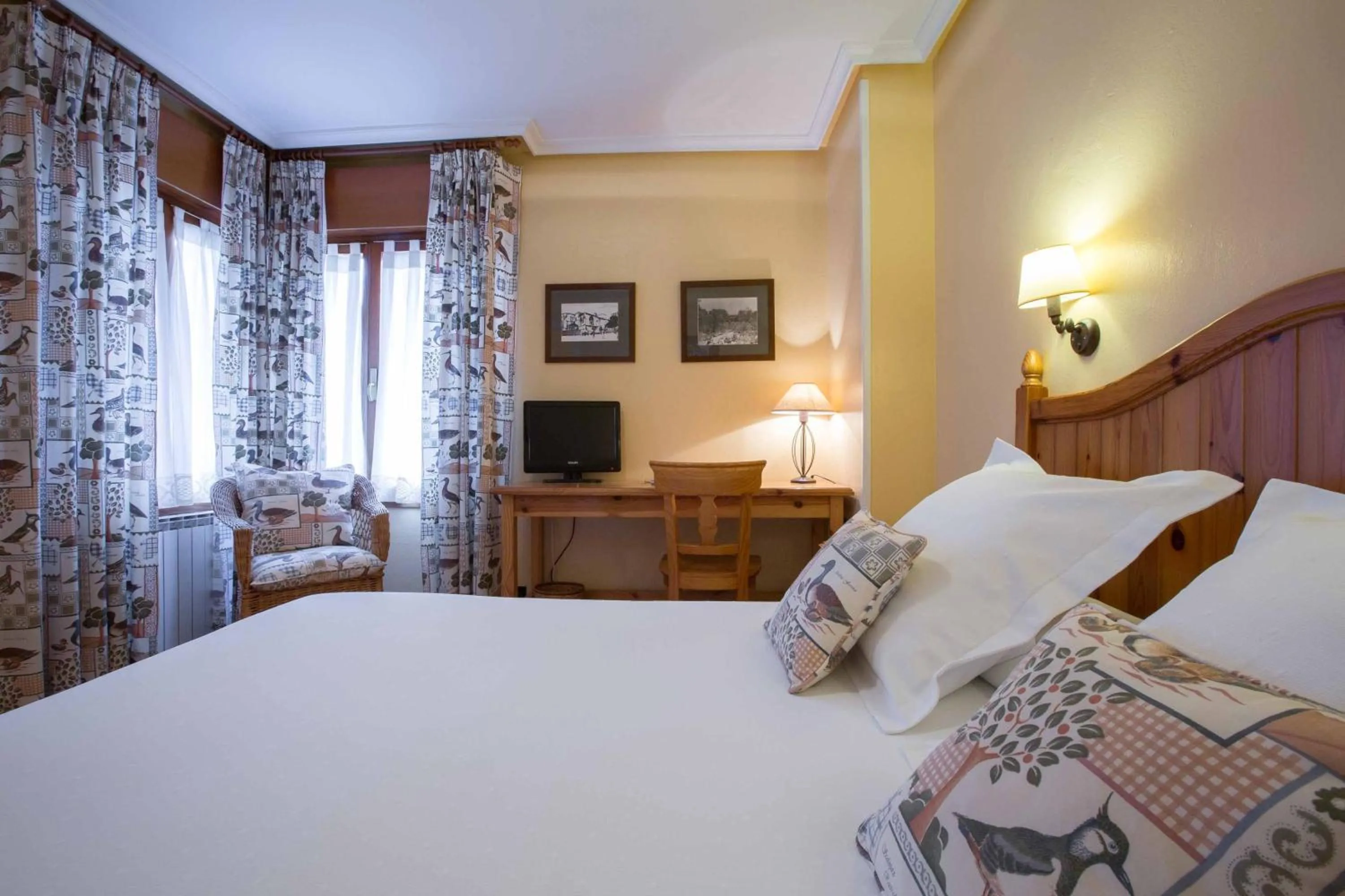 Decorative detail, Bed in Hotel Casa Camila