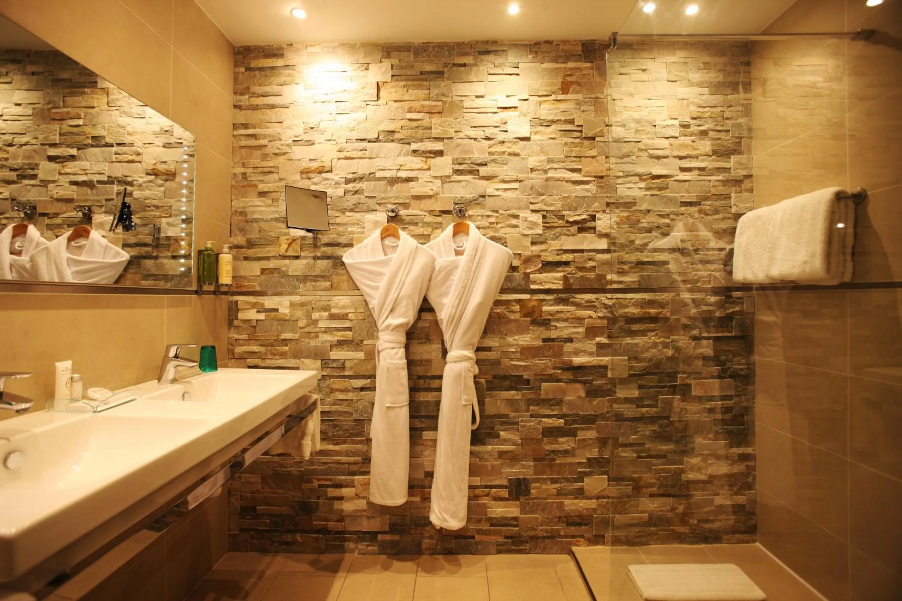 Shower in Hotel De France