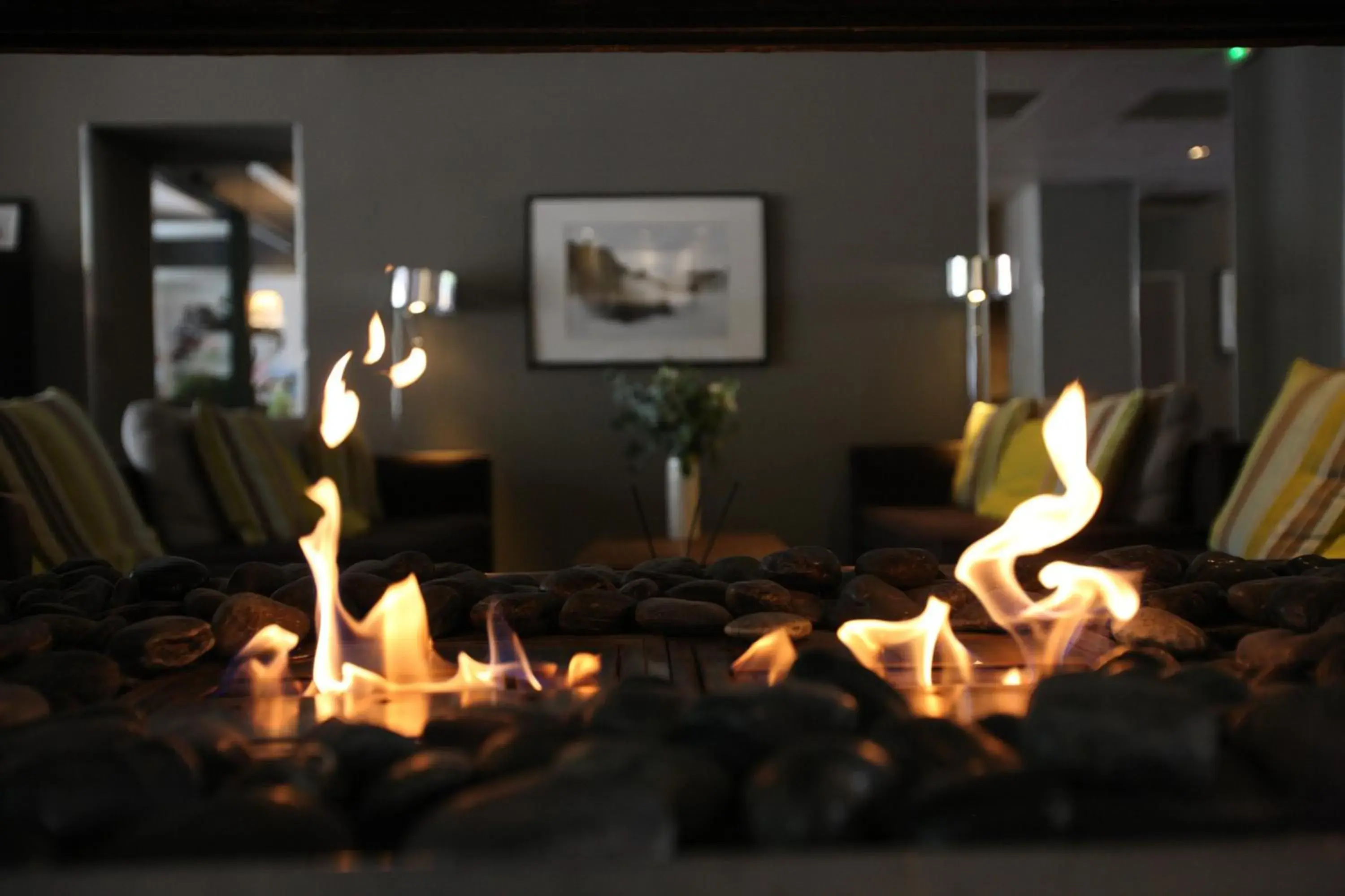 Living room in Hotel De France Living room in Hotel De France