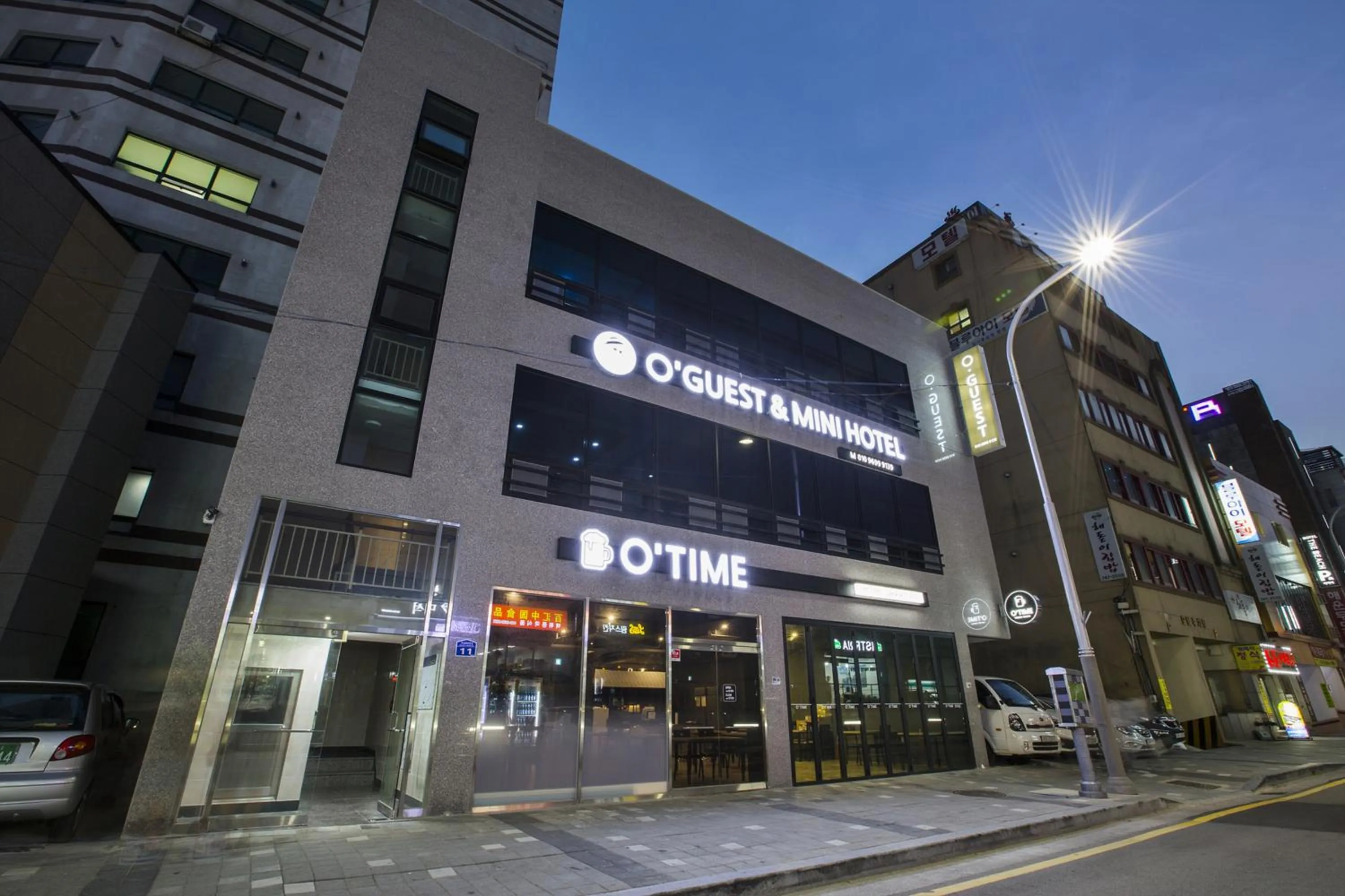 Facade/entrance in O'guest in Haeundae