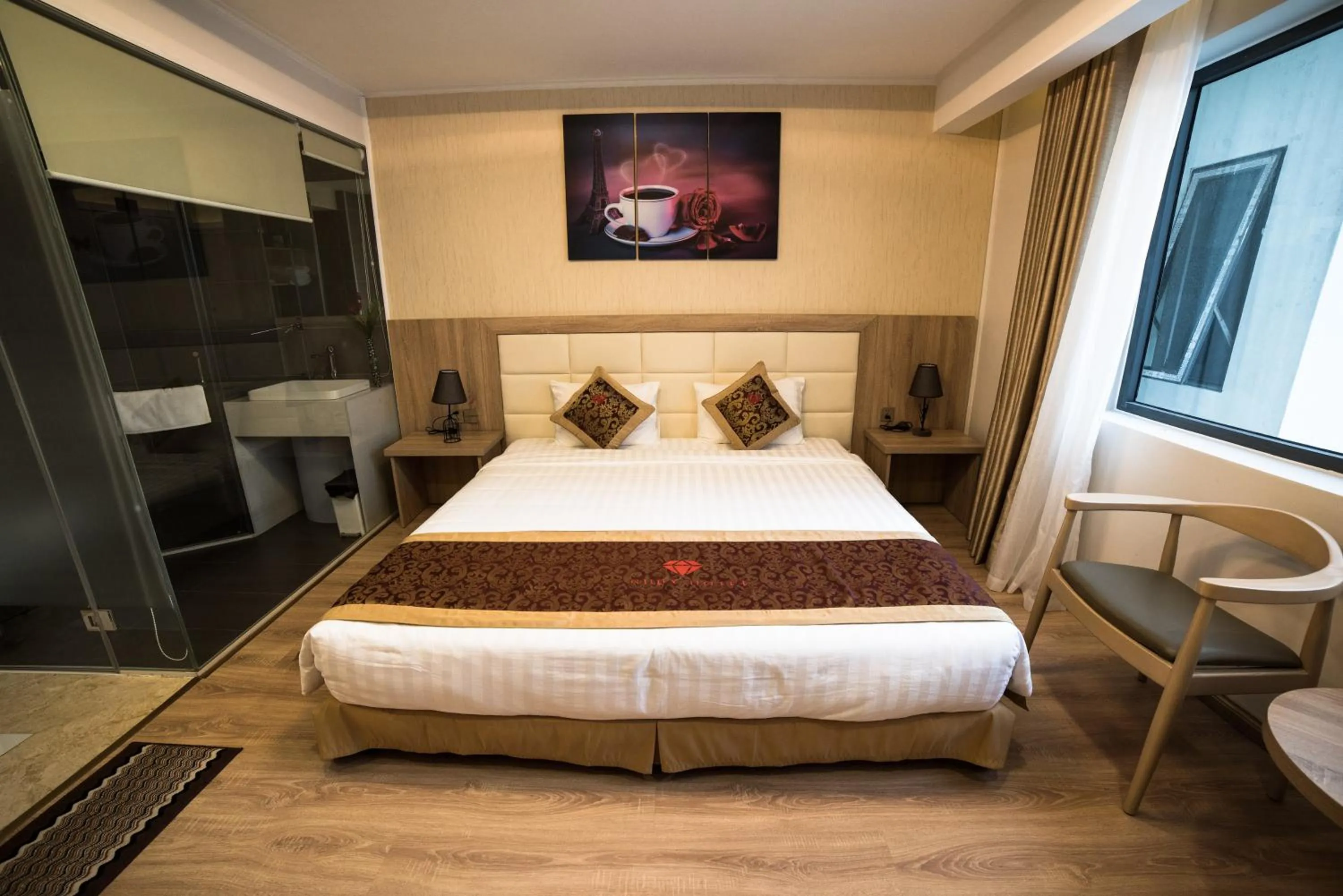 Photo of the whole room, Bed in Ruby Hotel