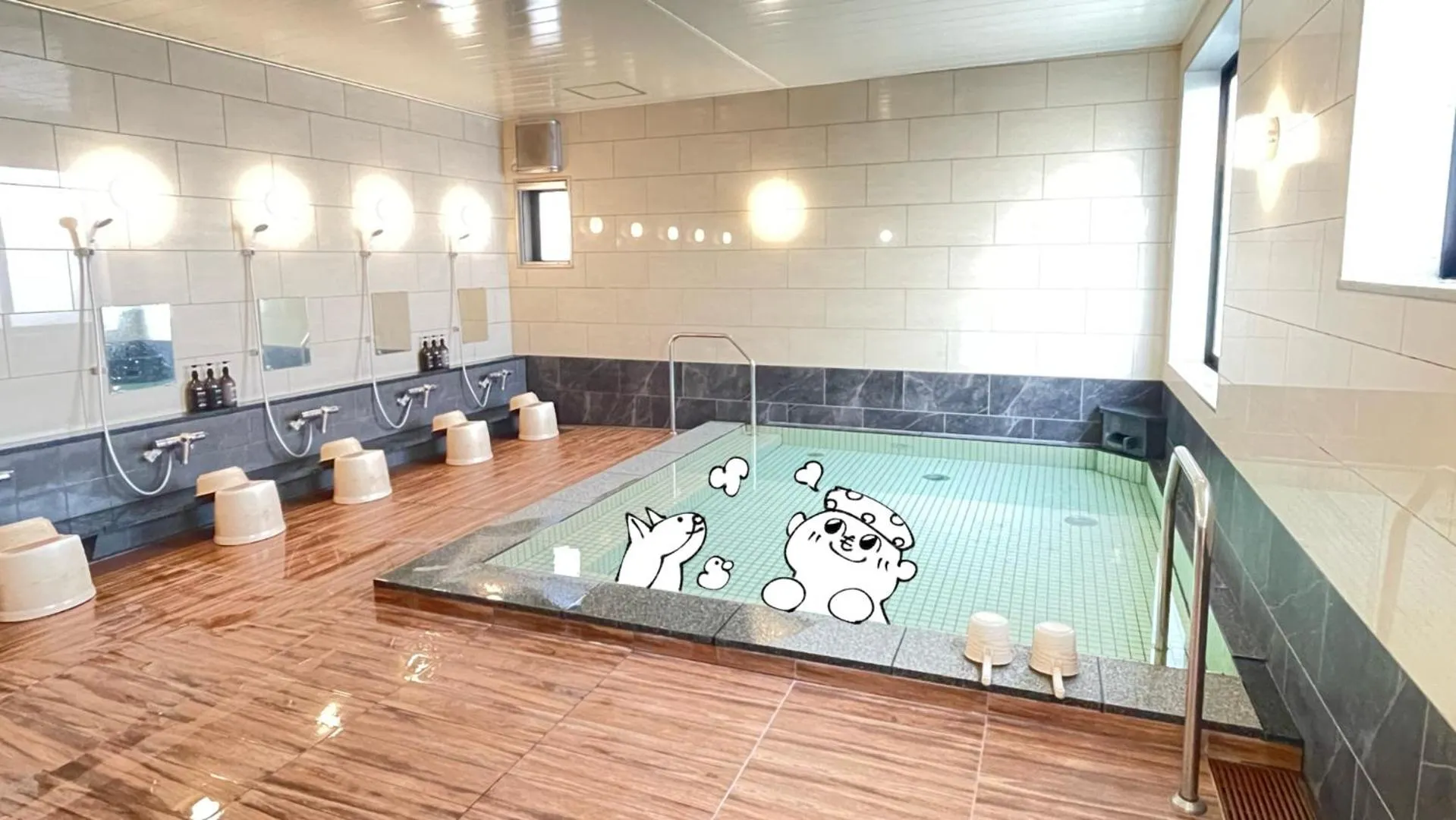 Public Bath in Sabae Daiichi Hotel