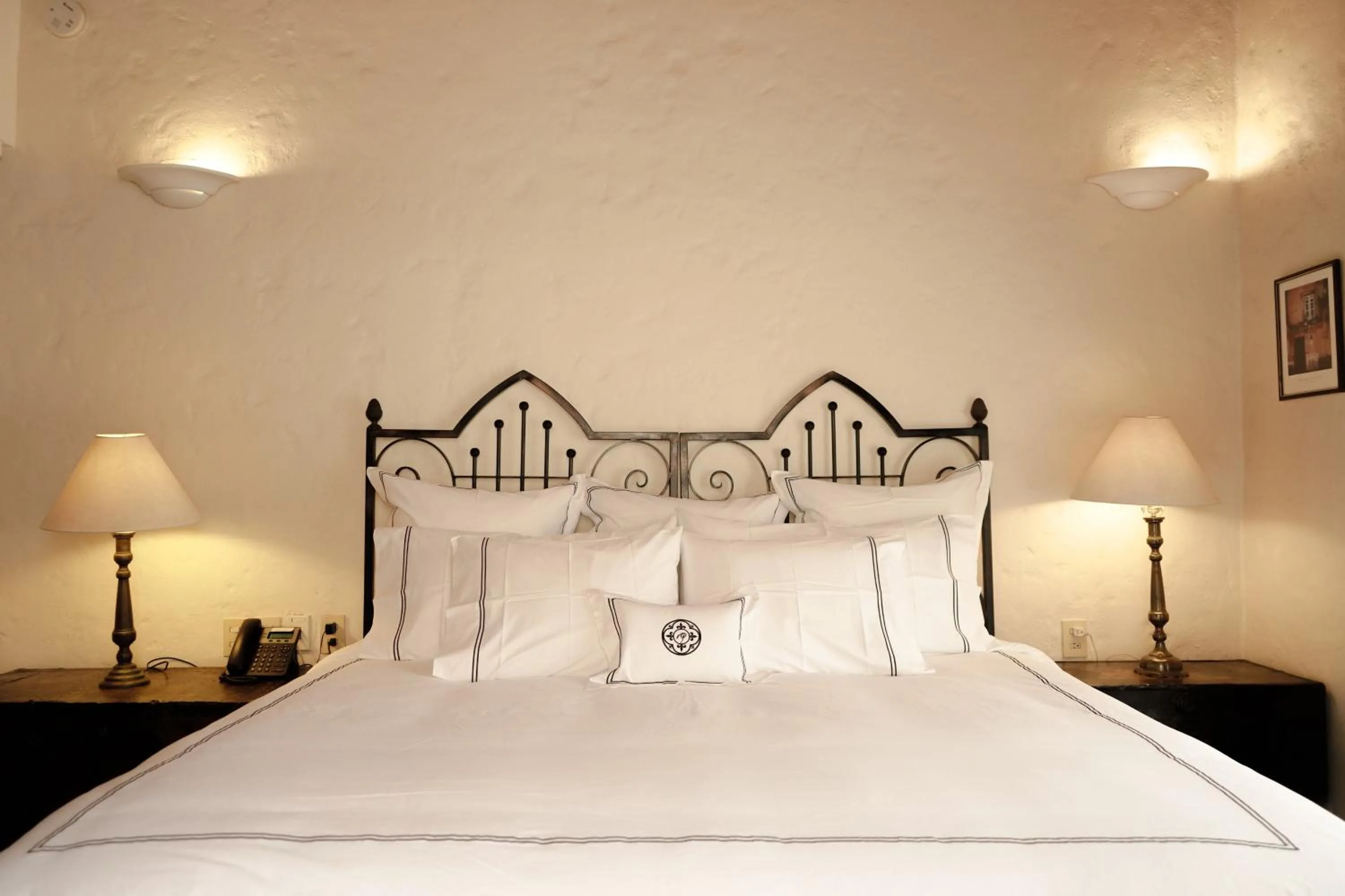 Bed in Villa Ganz Boutique Hotel
